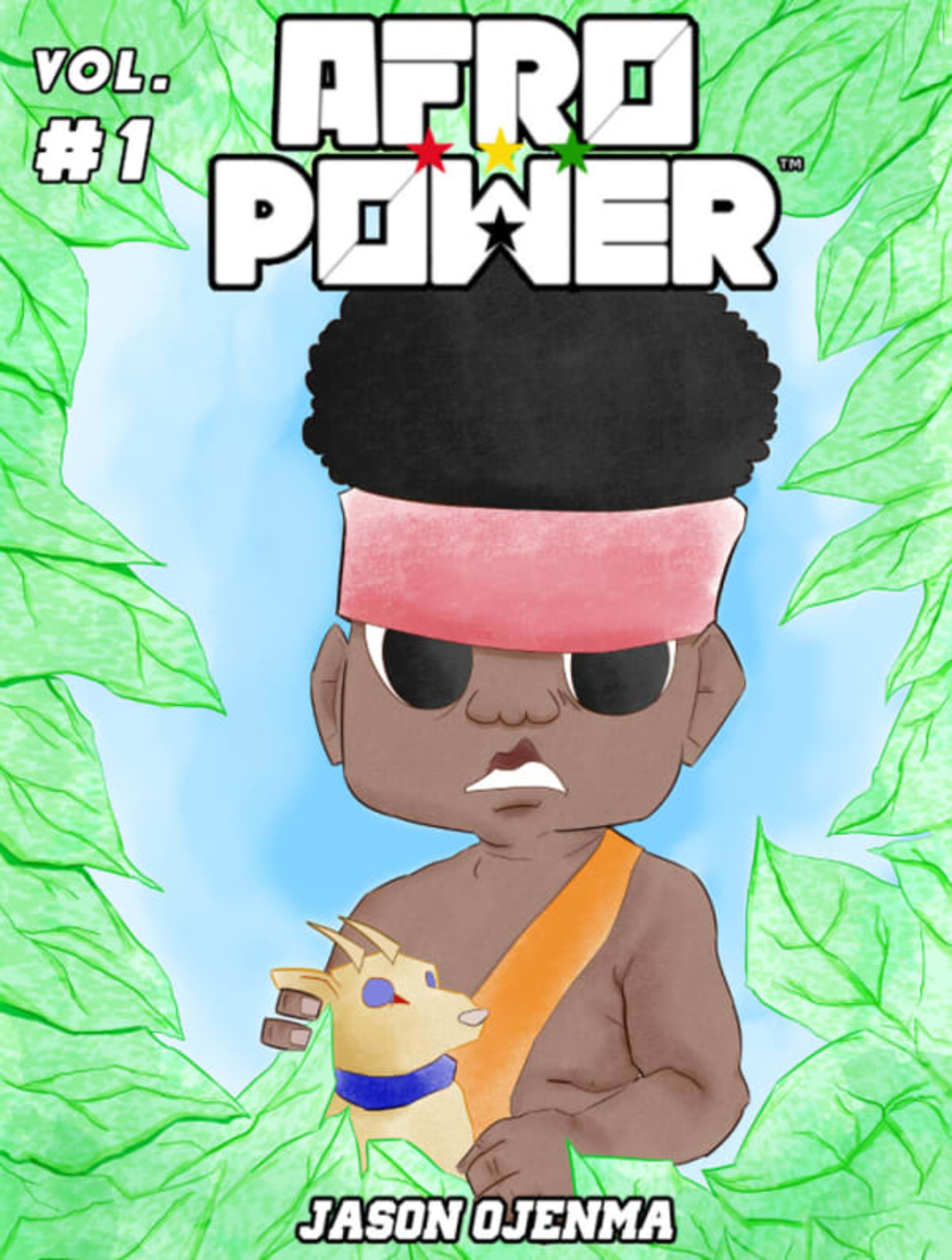 Afro Power: Strength, Grace & Fear cover — © self published