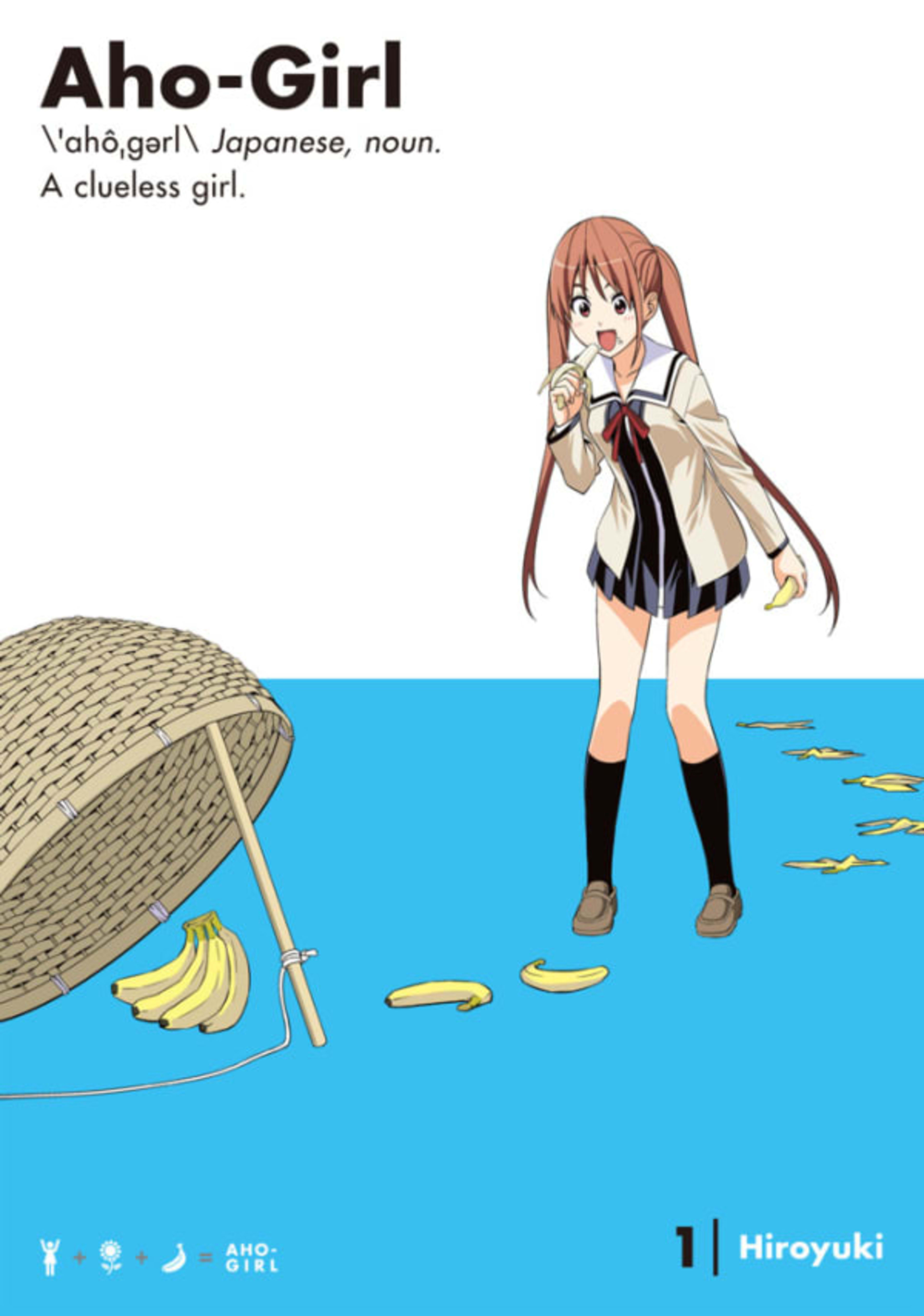 Aho-Girl: A Clueless Girl cover — © Kodansha Comics USA
