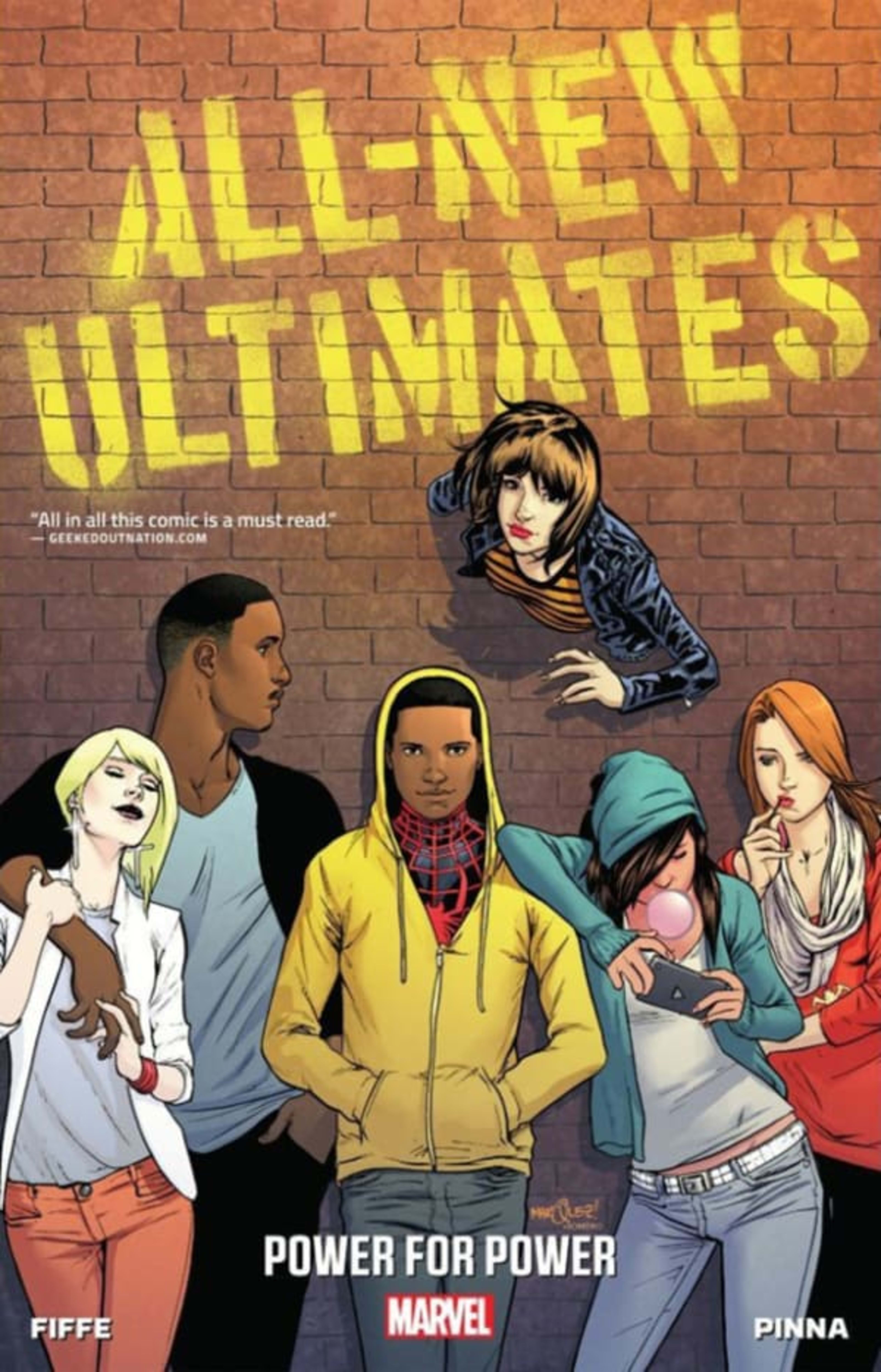 All-New Ultimates: Power For Power cover — © Marvel