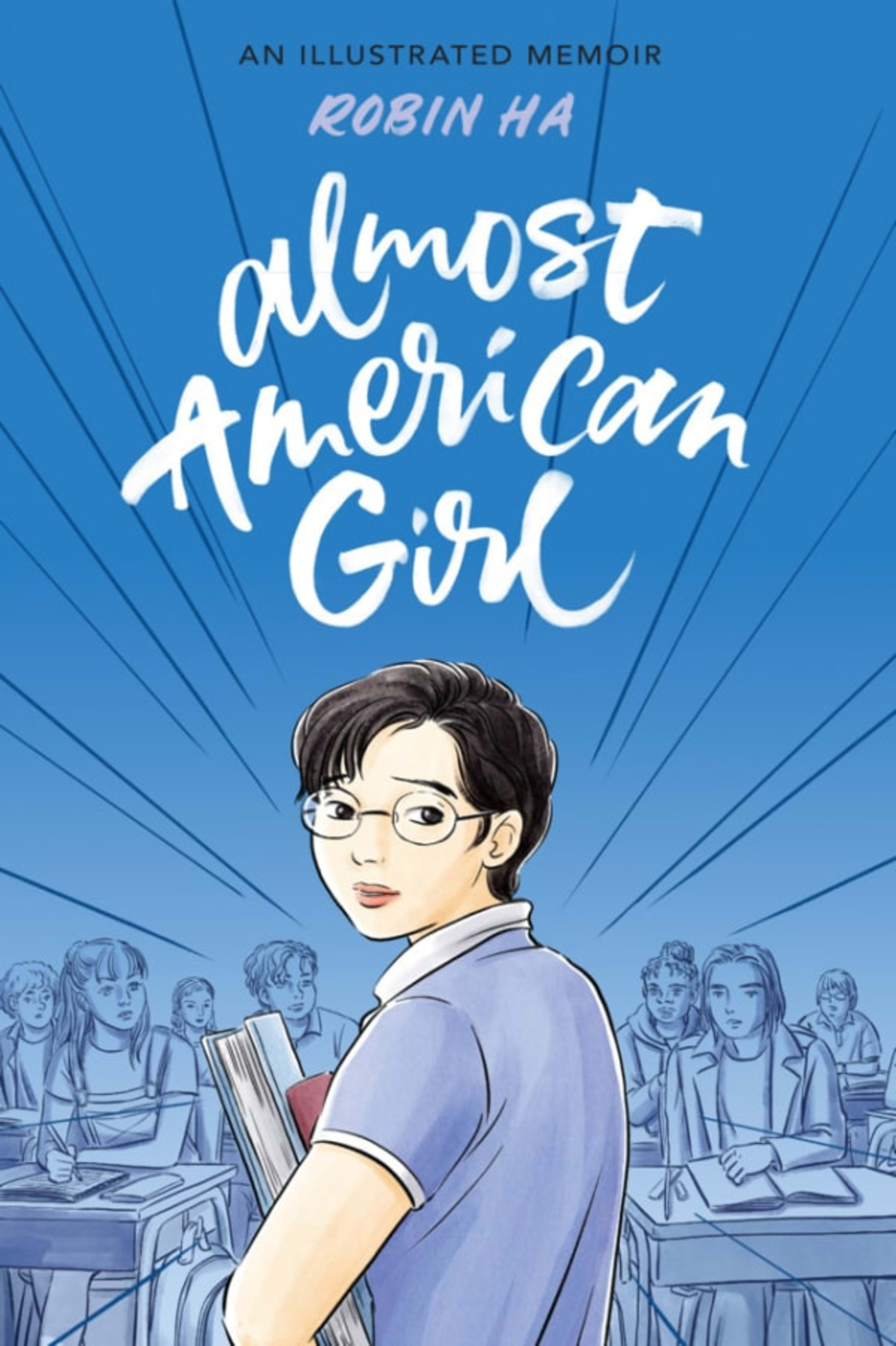 Almost American Girl: An Illustrated Memoir cover — © HarperCollins