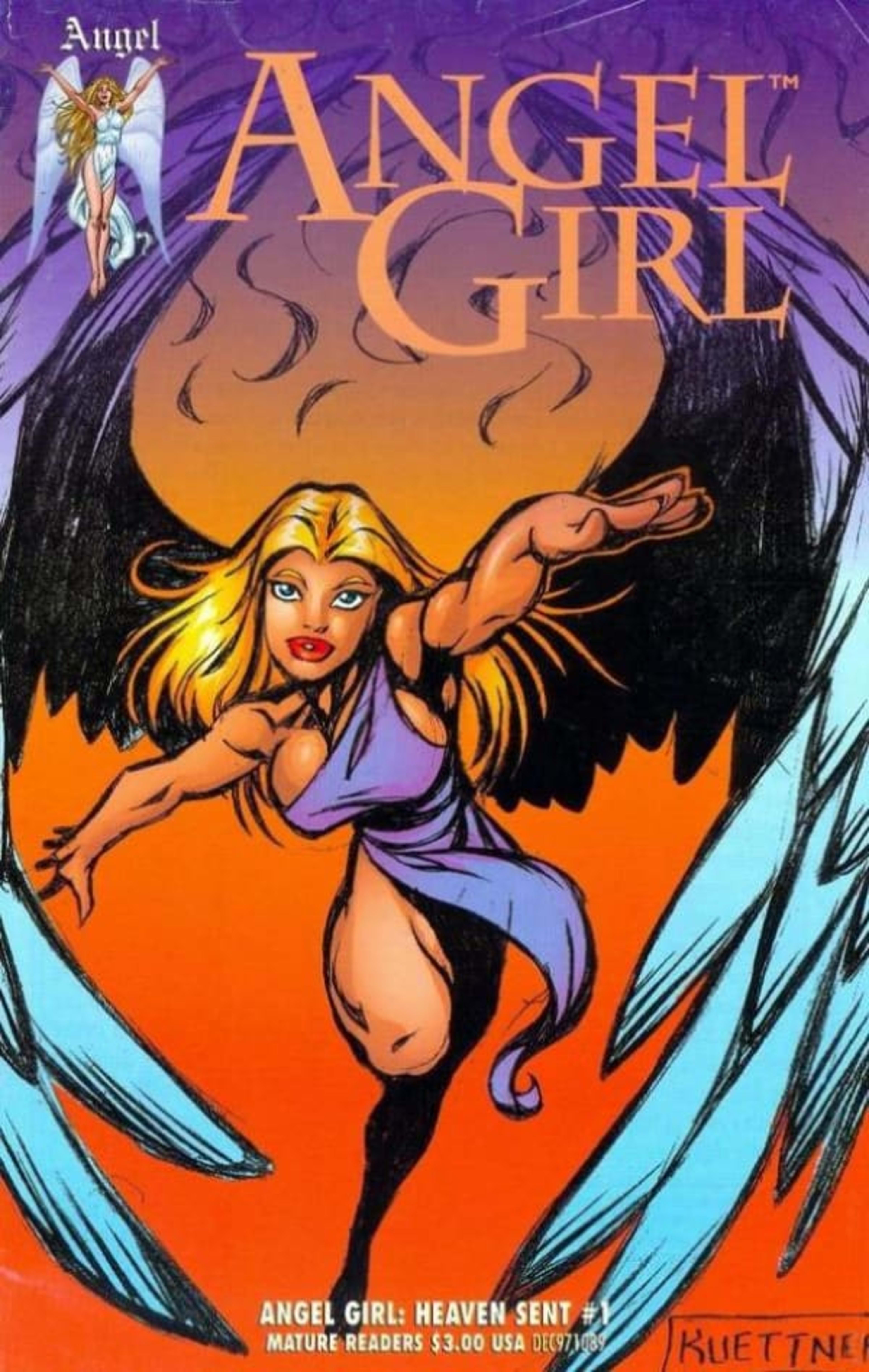 Angel Girl: Heaven Sent cover — © Angel Entertainment