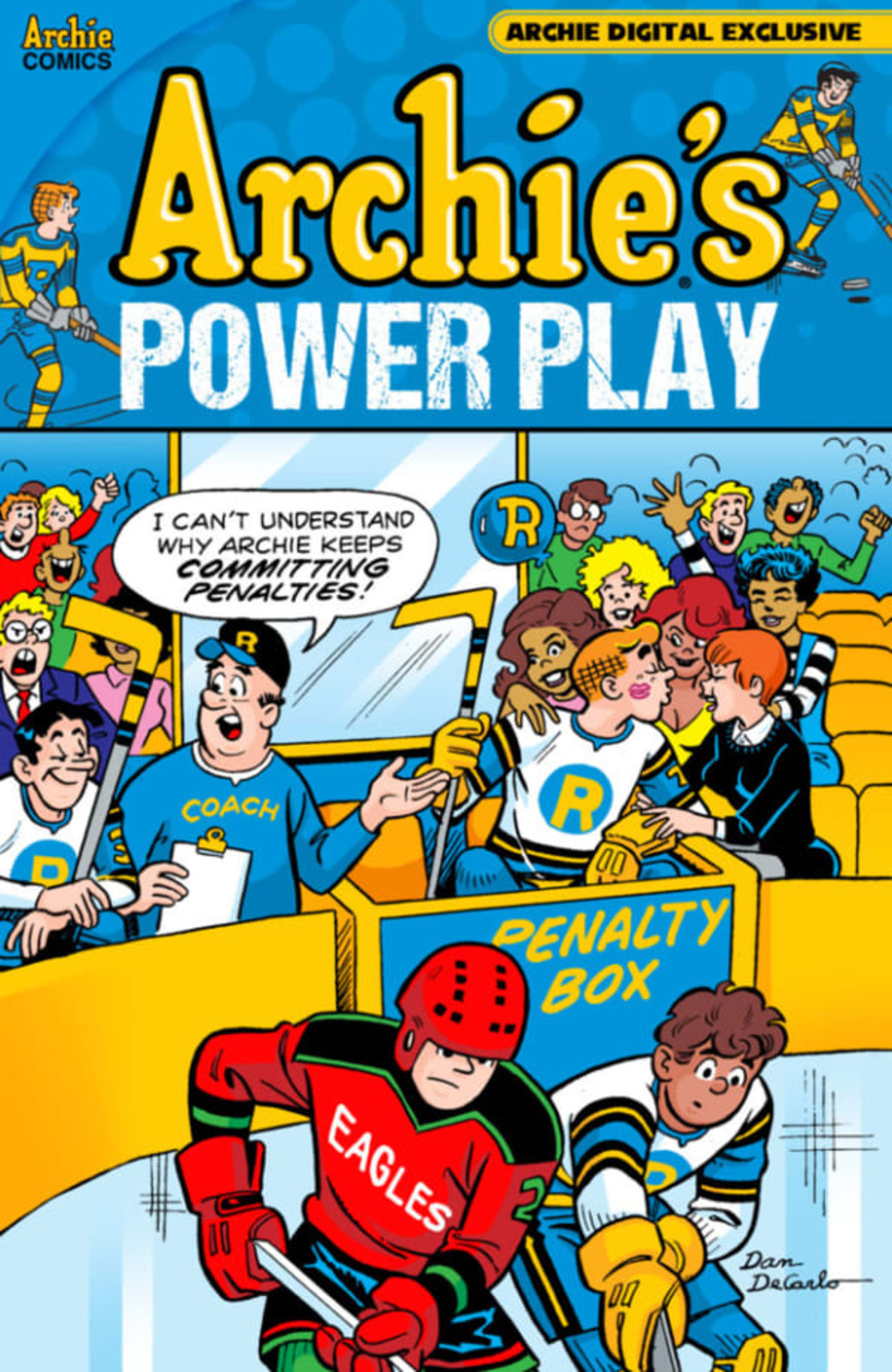 Archie's Power Play cover — © Archie Comics