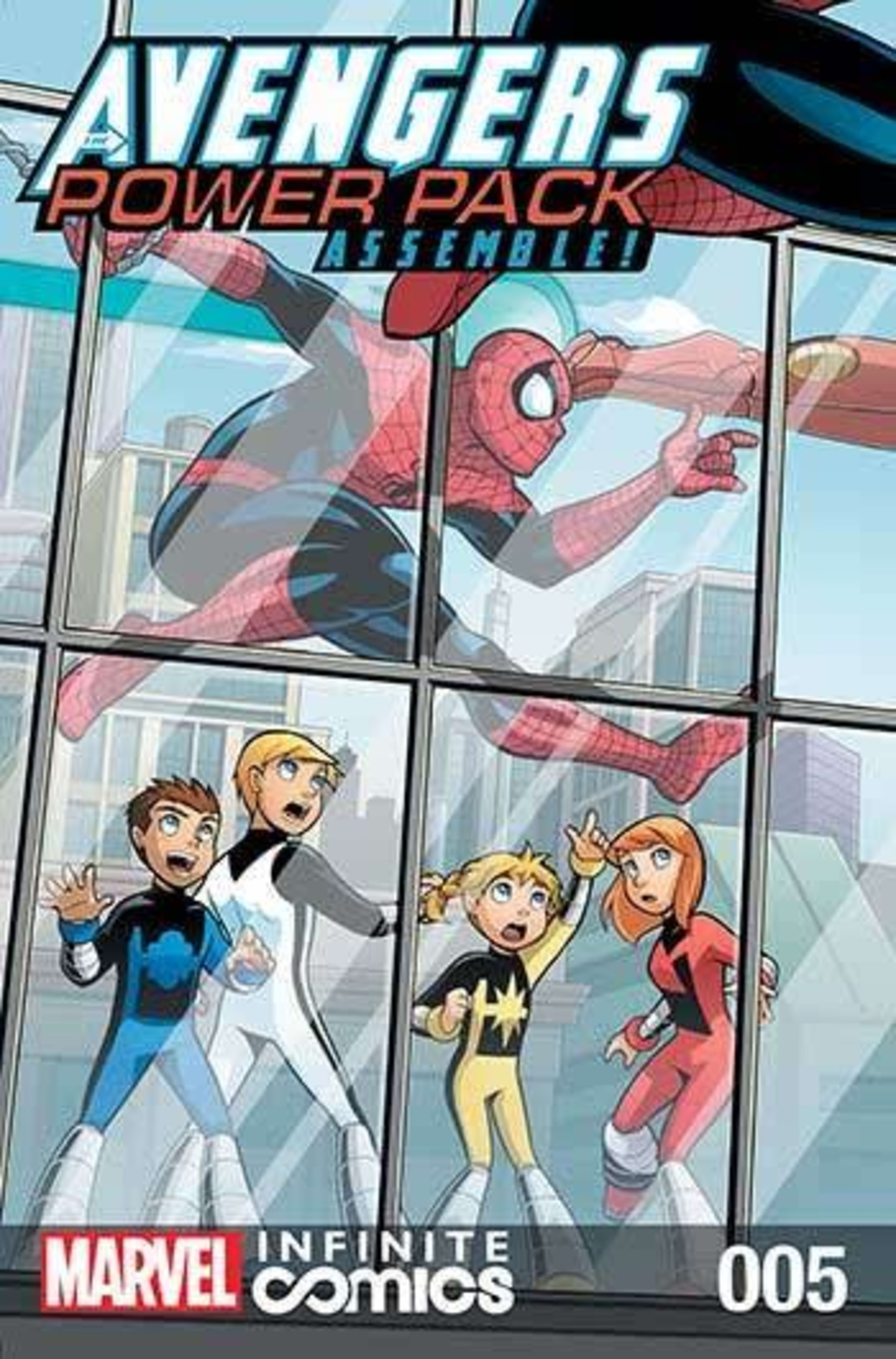 Avengers and Power Pack Assemble! Infinite Comic 5