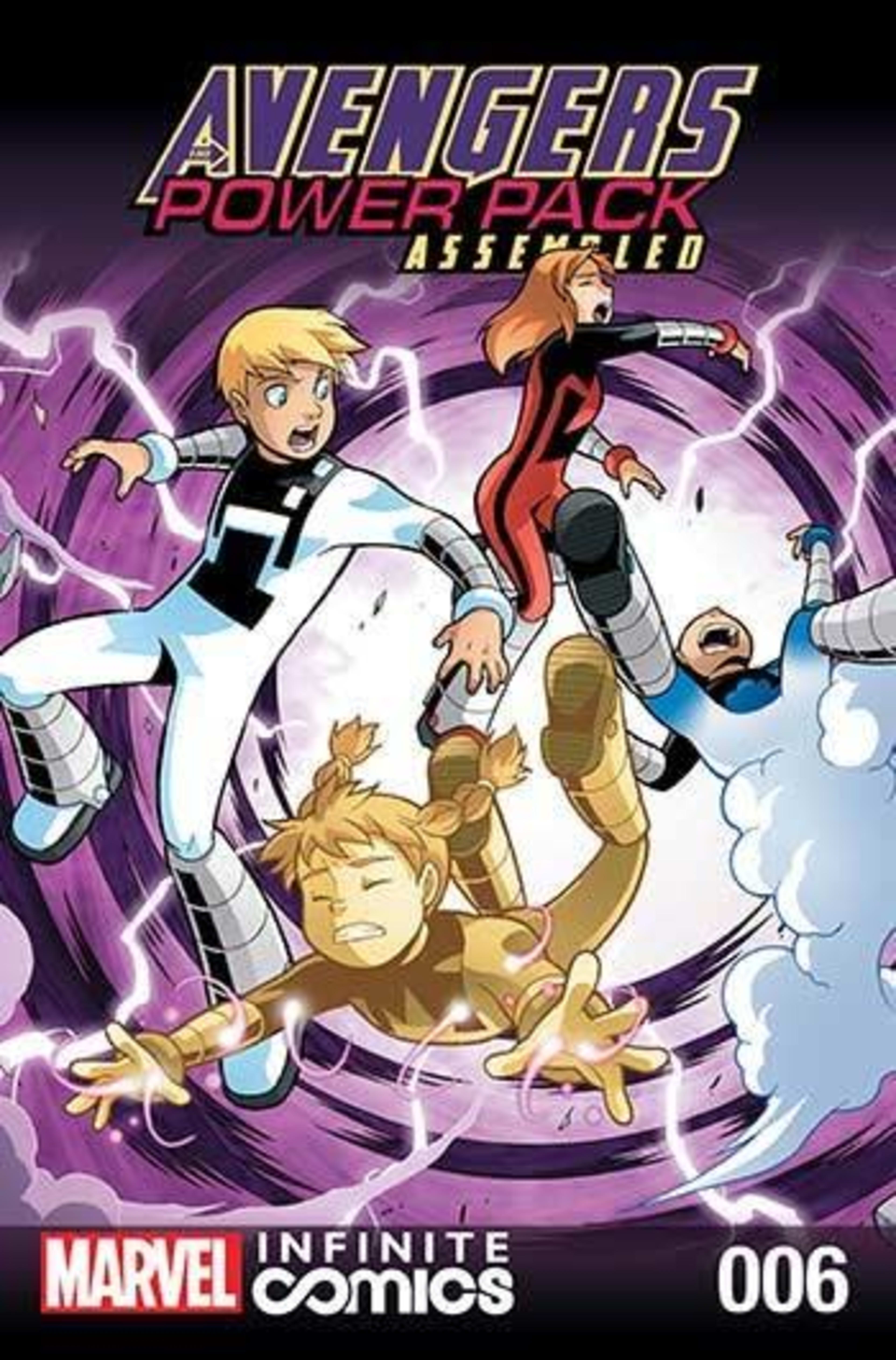 Avengers and Power Pack Assemble! Infinite Comic 6