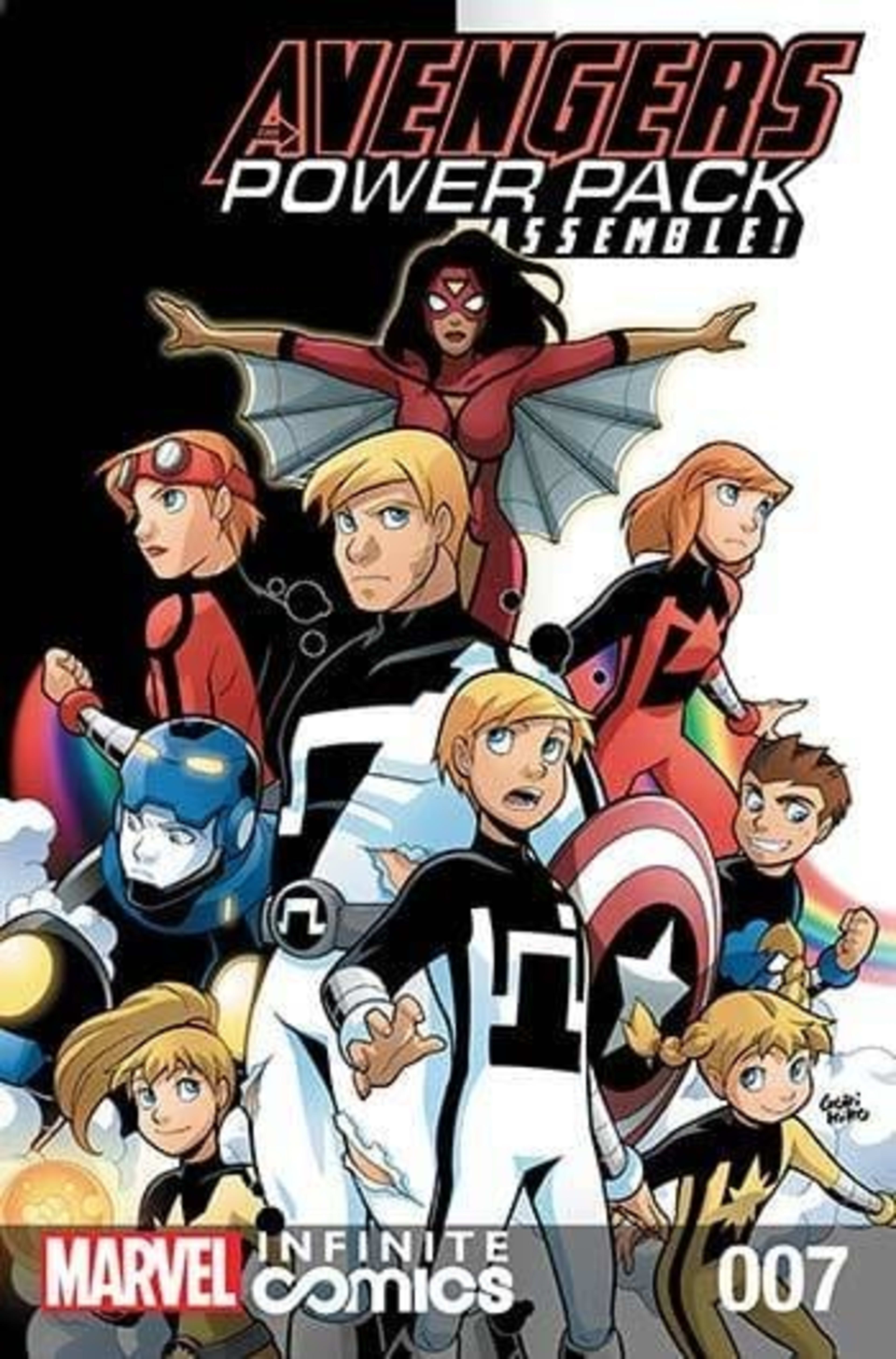 Avengers and Power Pack Assemble! Infinite Comic 7