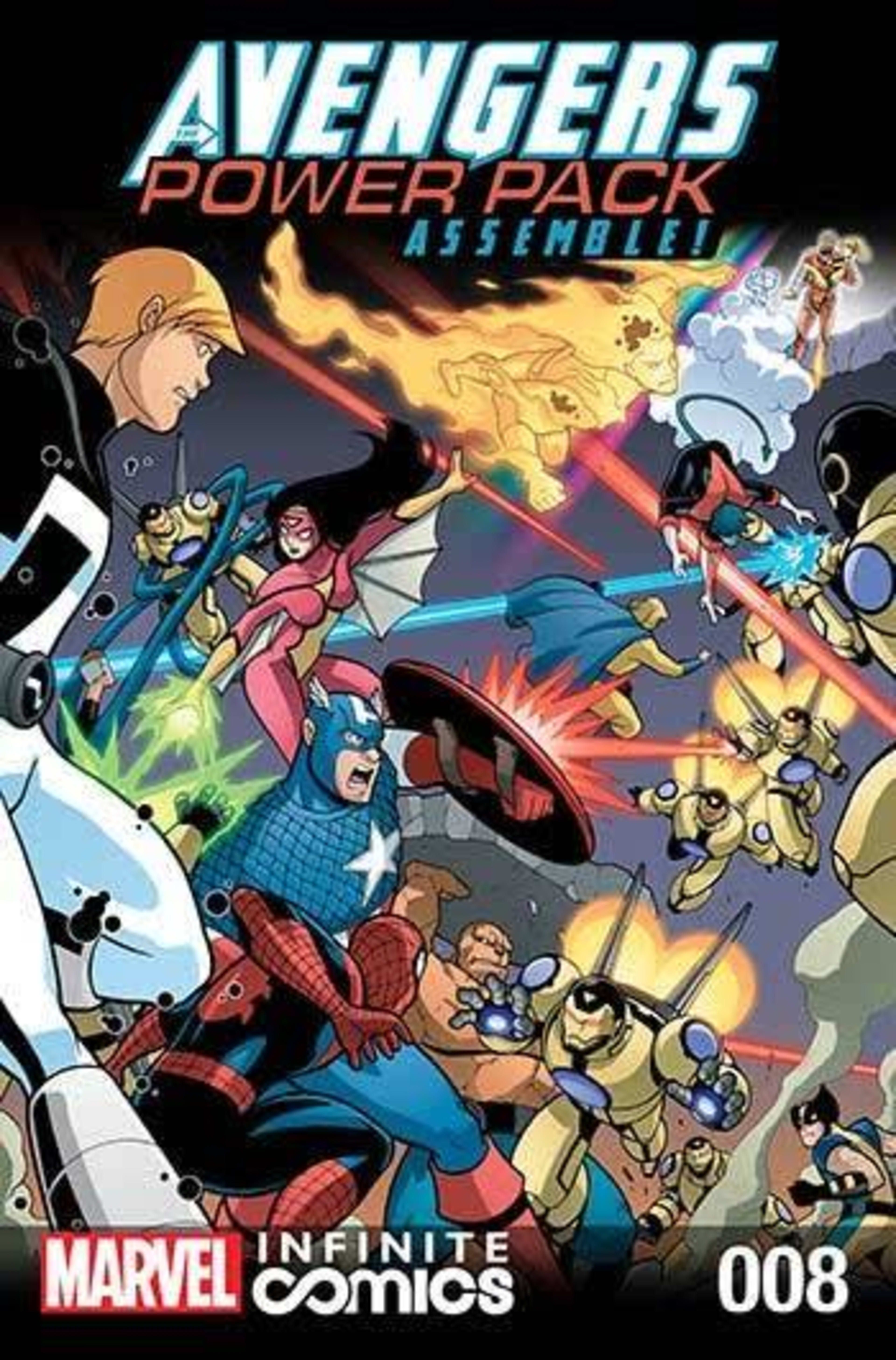 Avengers and Power Pack Assemble! Infinite Comic 8