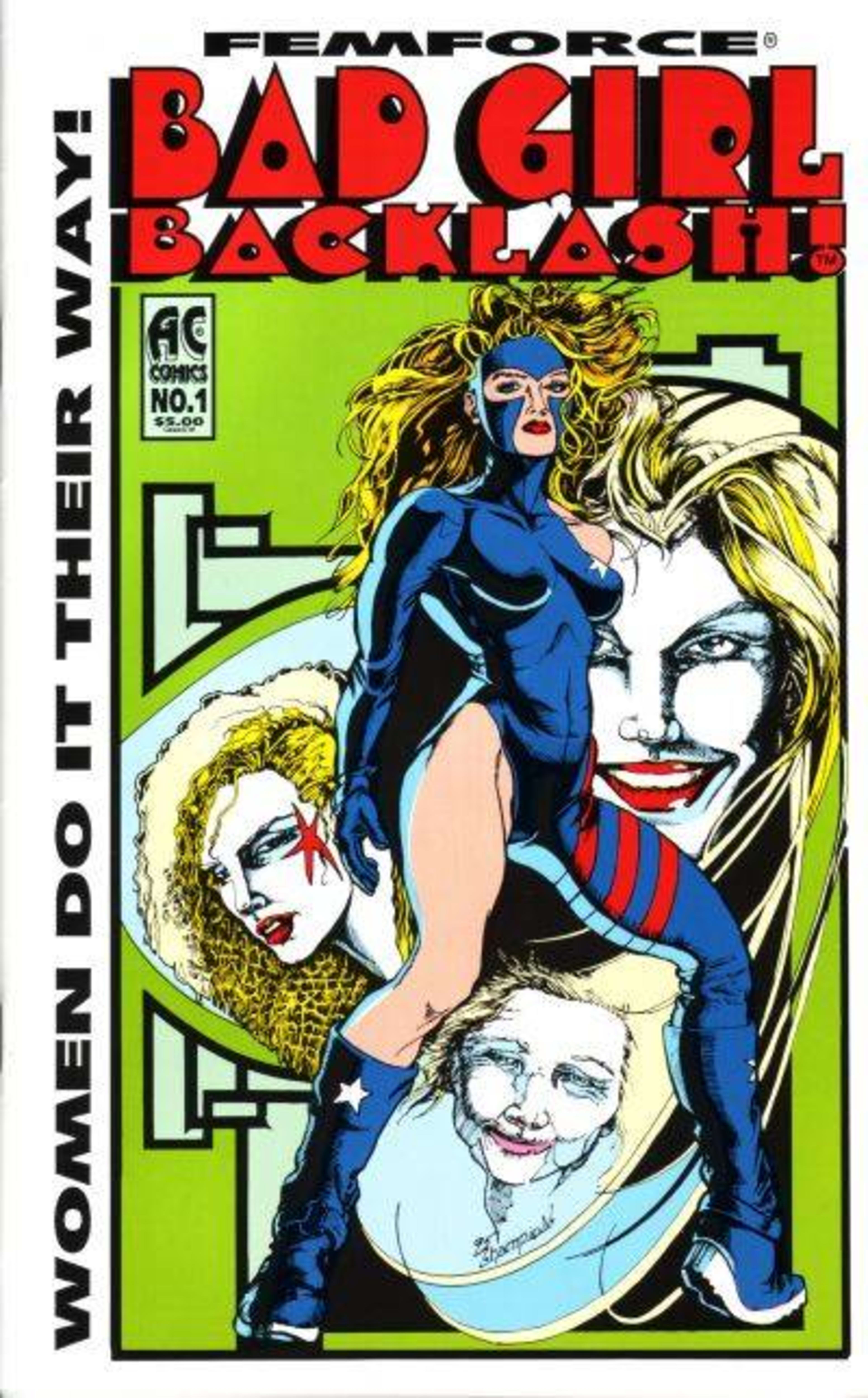 Bad Girl Backlash cover — © AC Comics