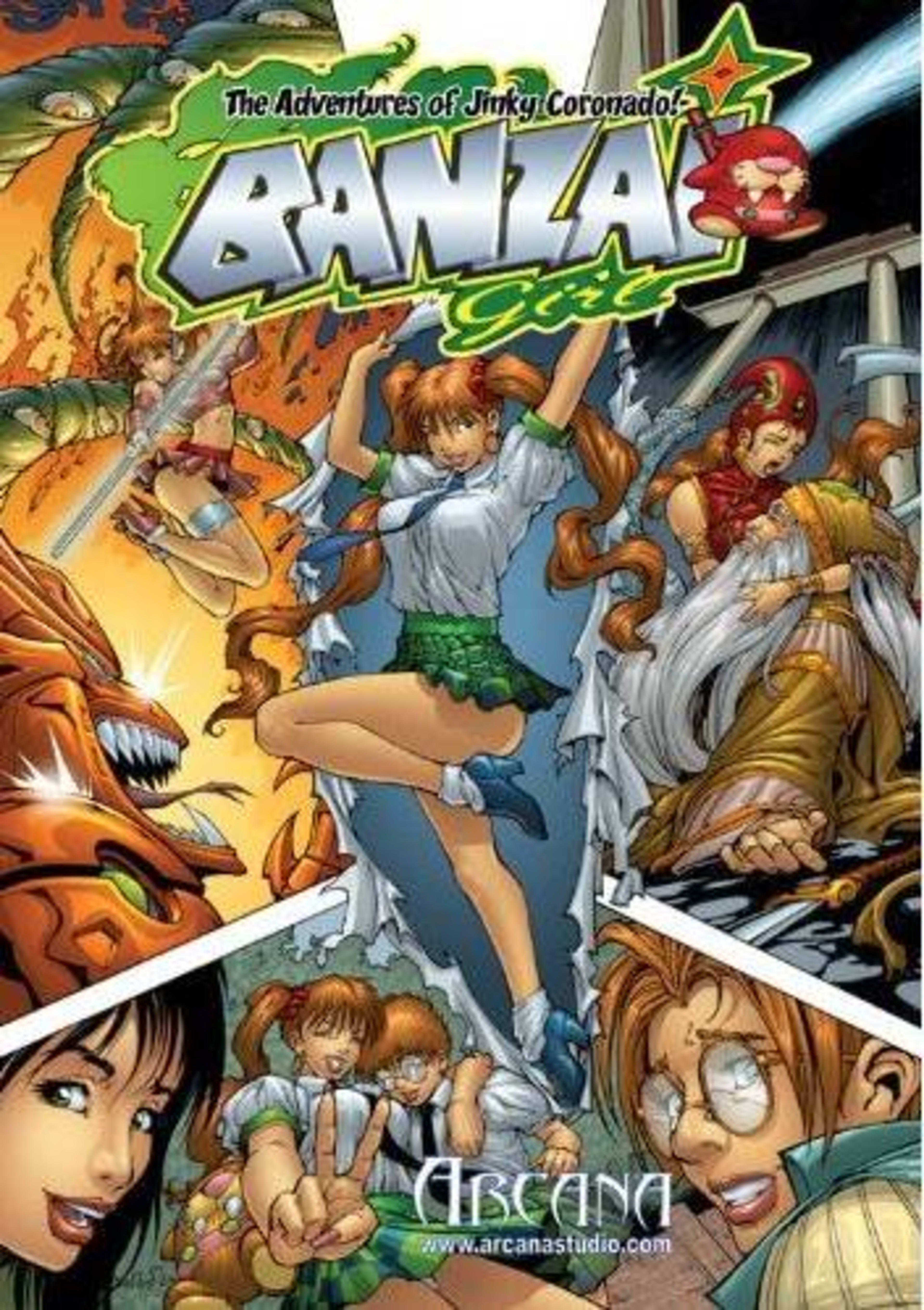 Banzai Girl cover — © Arcana Studio