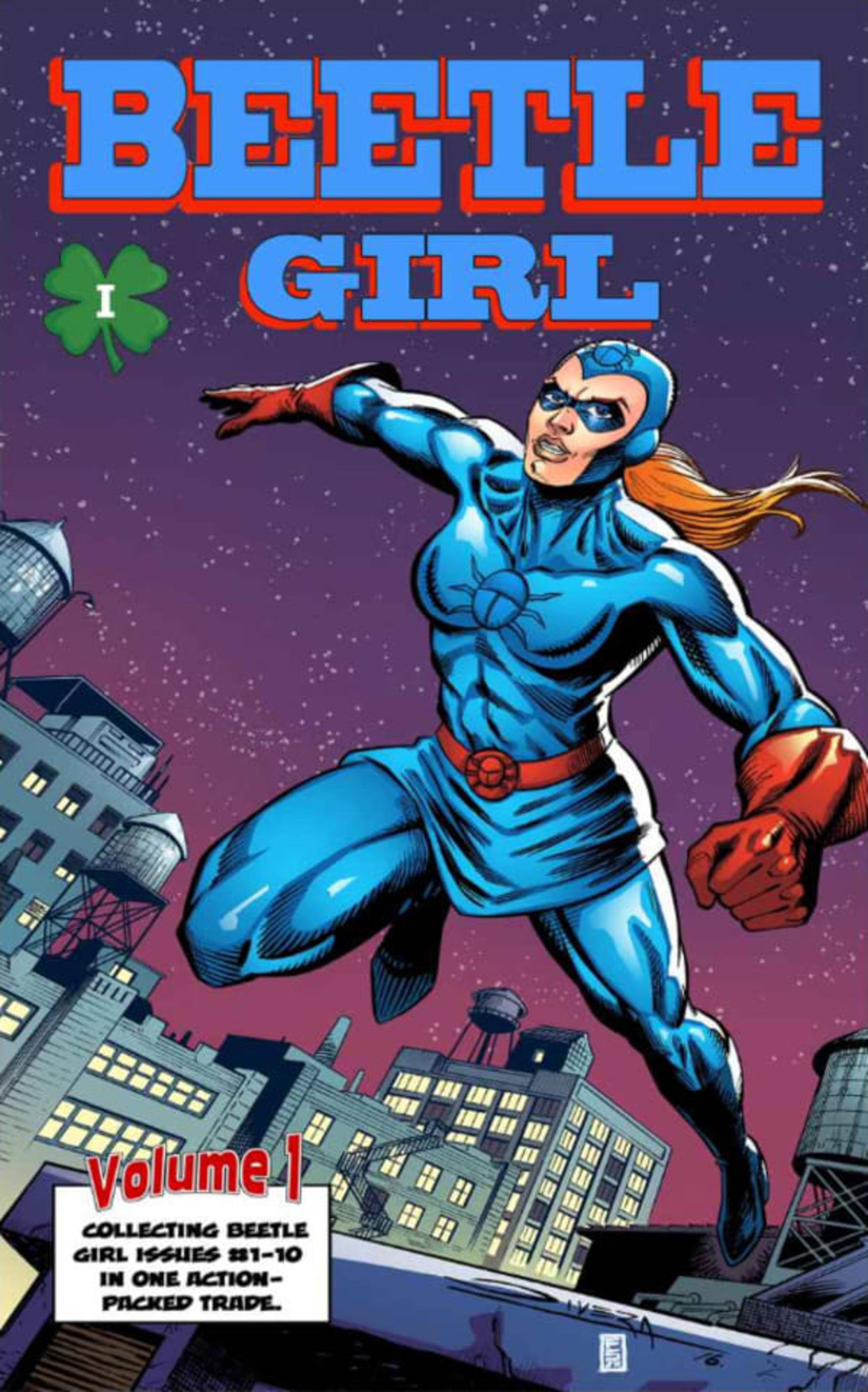 Beetle Girl Collected Edition I cover — © Lucky Comics