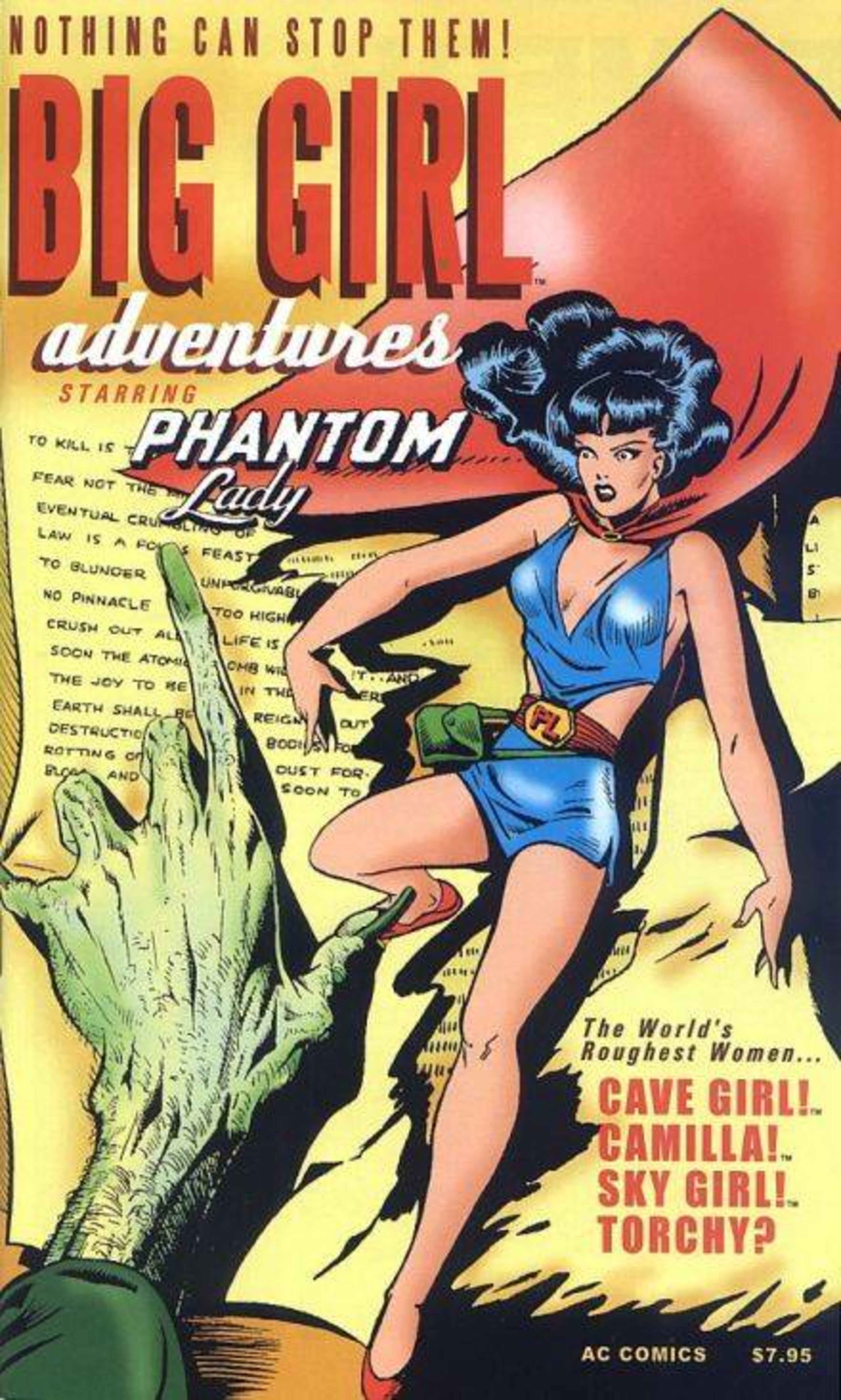 Big Girl Adventures cover — © AC Comics
