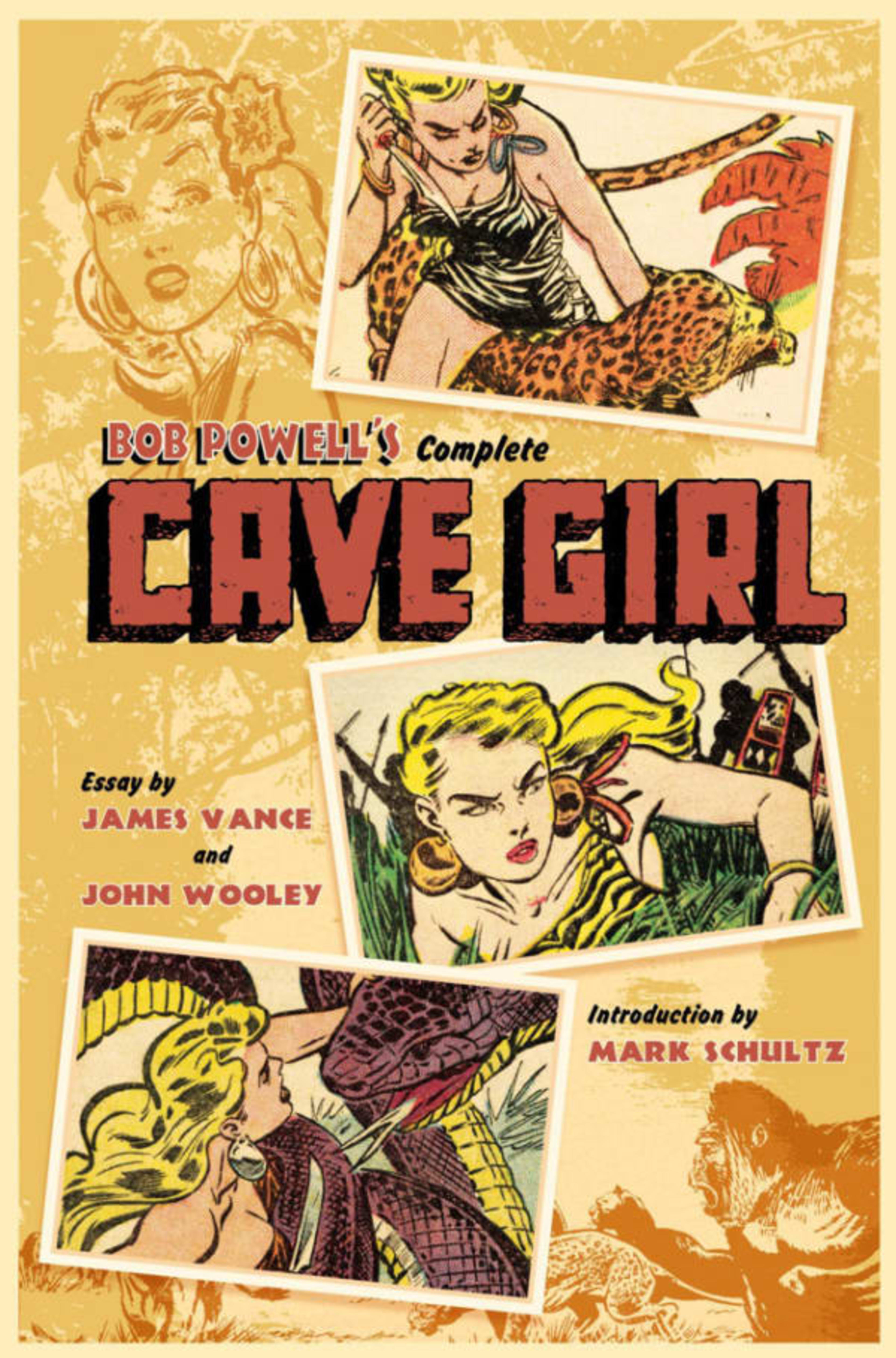 Bob Powell's Complete Cave Girl cover — © Dark Horse Comics