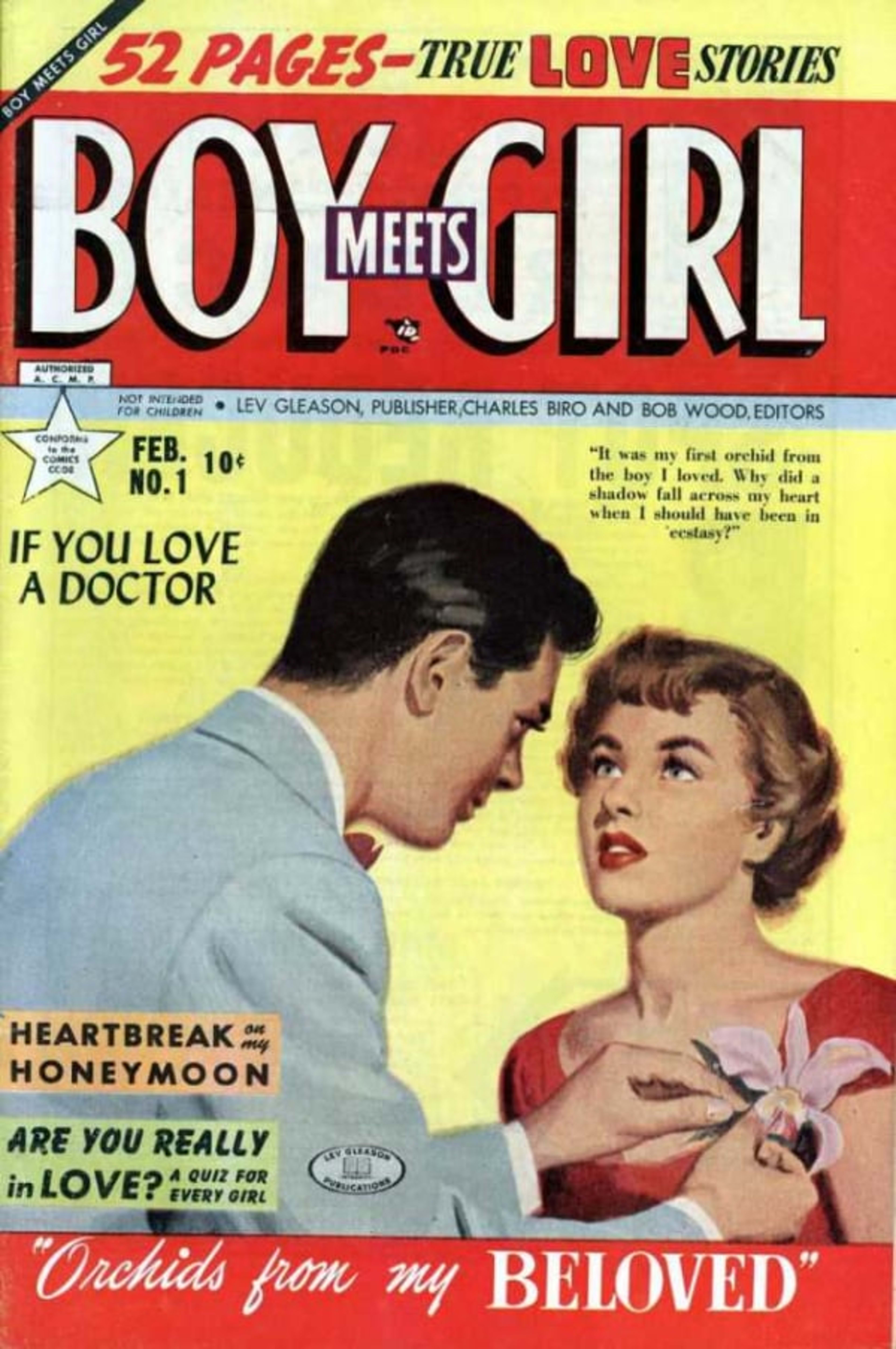 Boy Meets Girl cover — © Lev Gleason