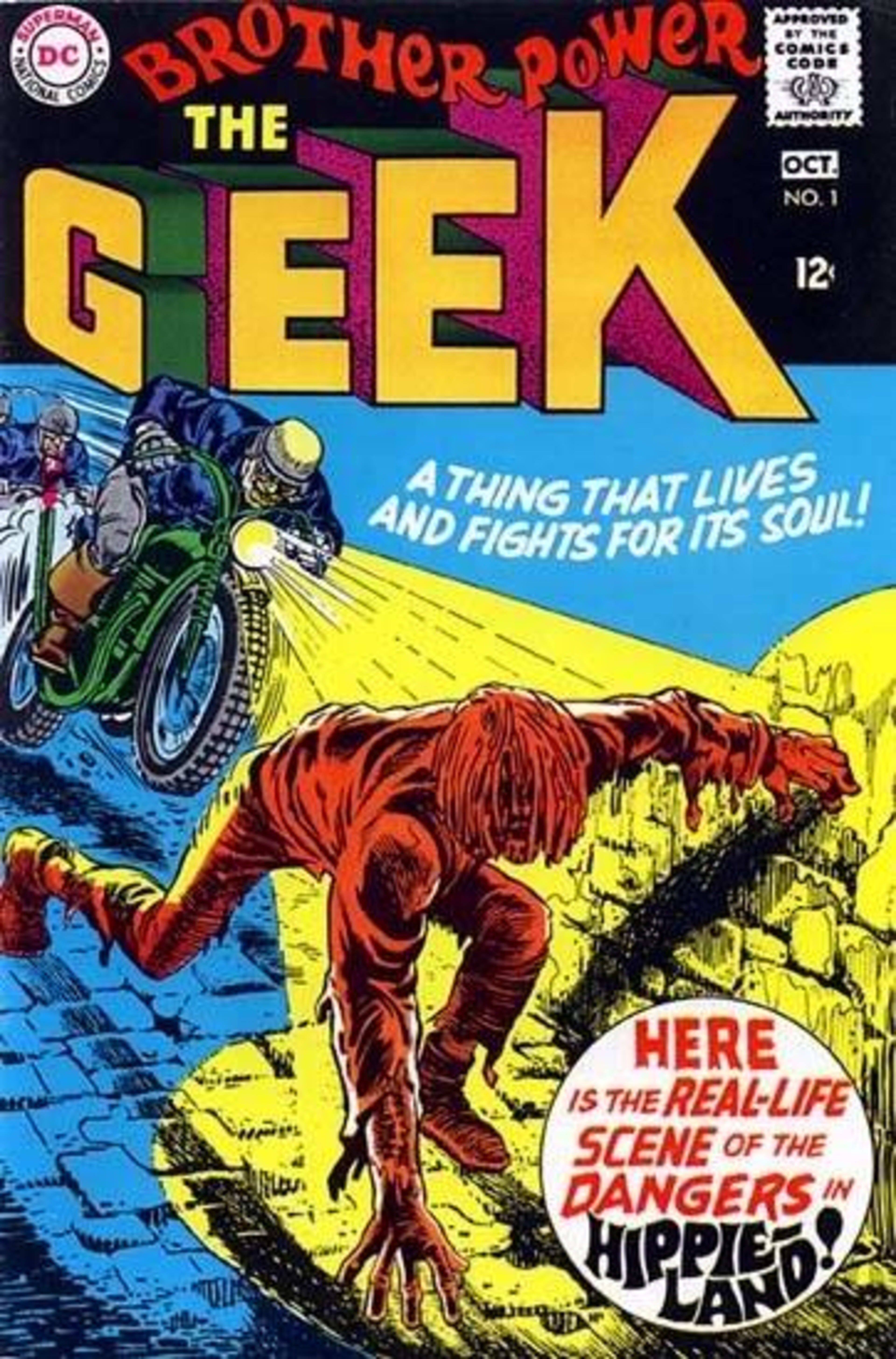 Brother Power the Geek cover — © DC Comics