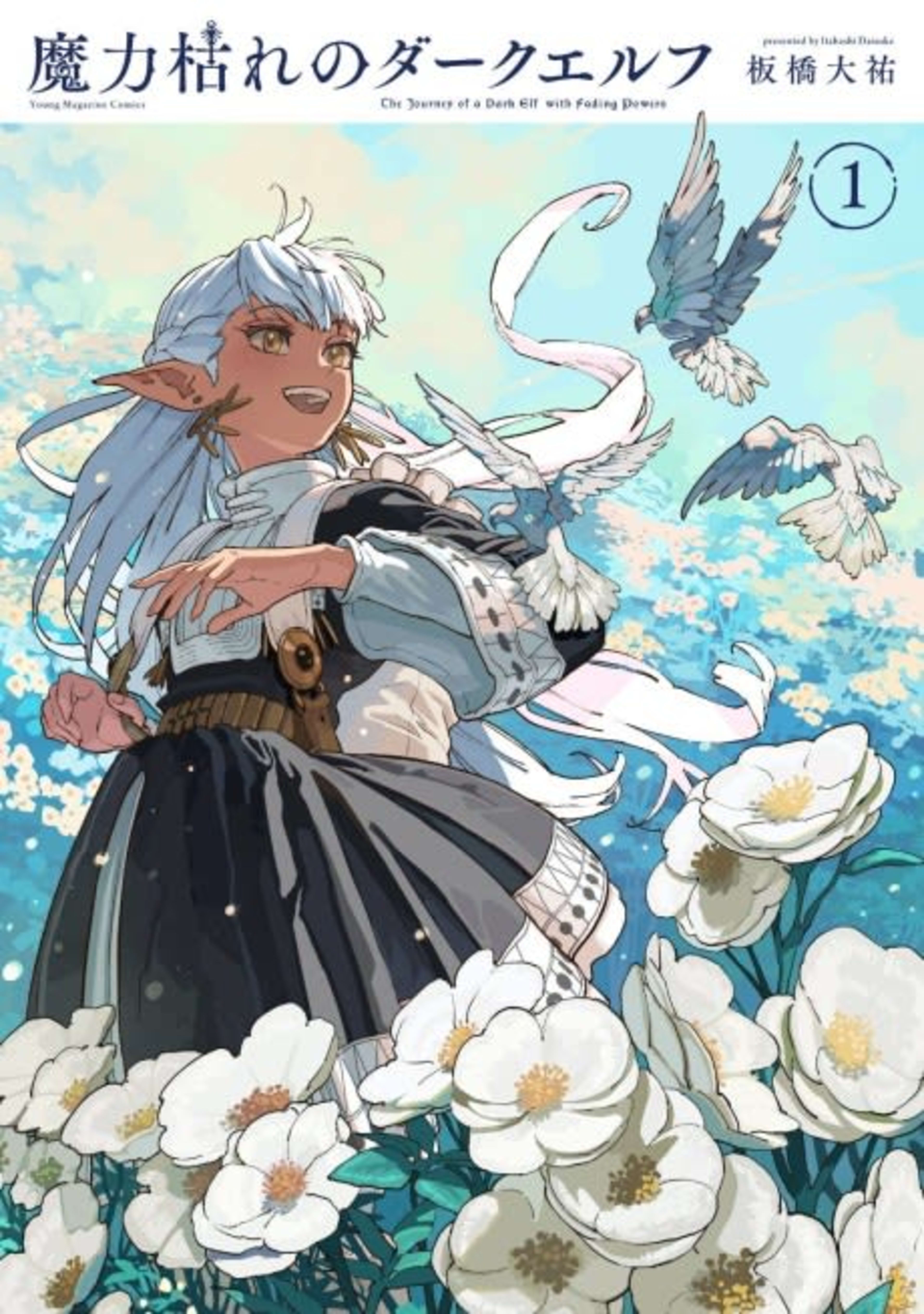 The Journey of a Dark Elf with Fading Powers cover — © Kodansha Comics