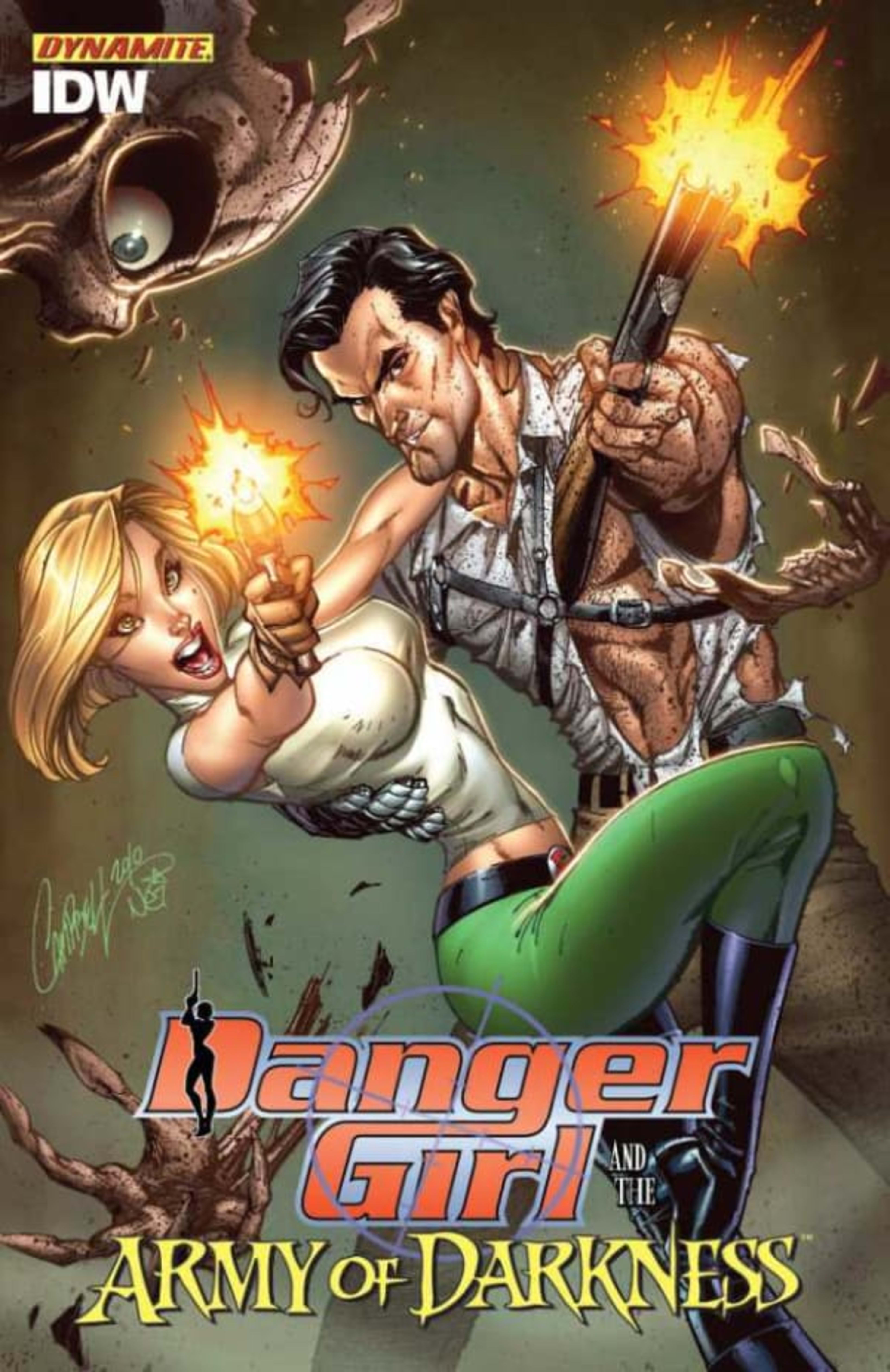 Danger Girl and the Army of Darkness cover — © Dynamite Entertainment