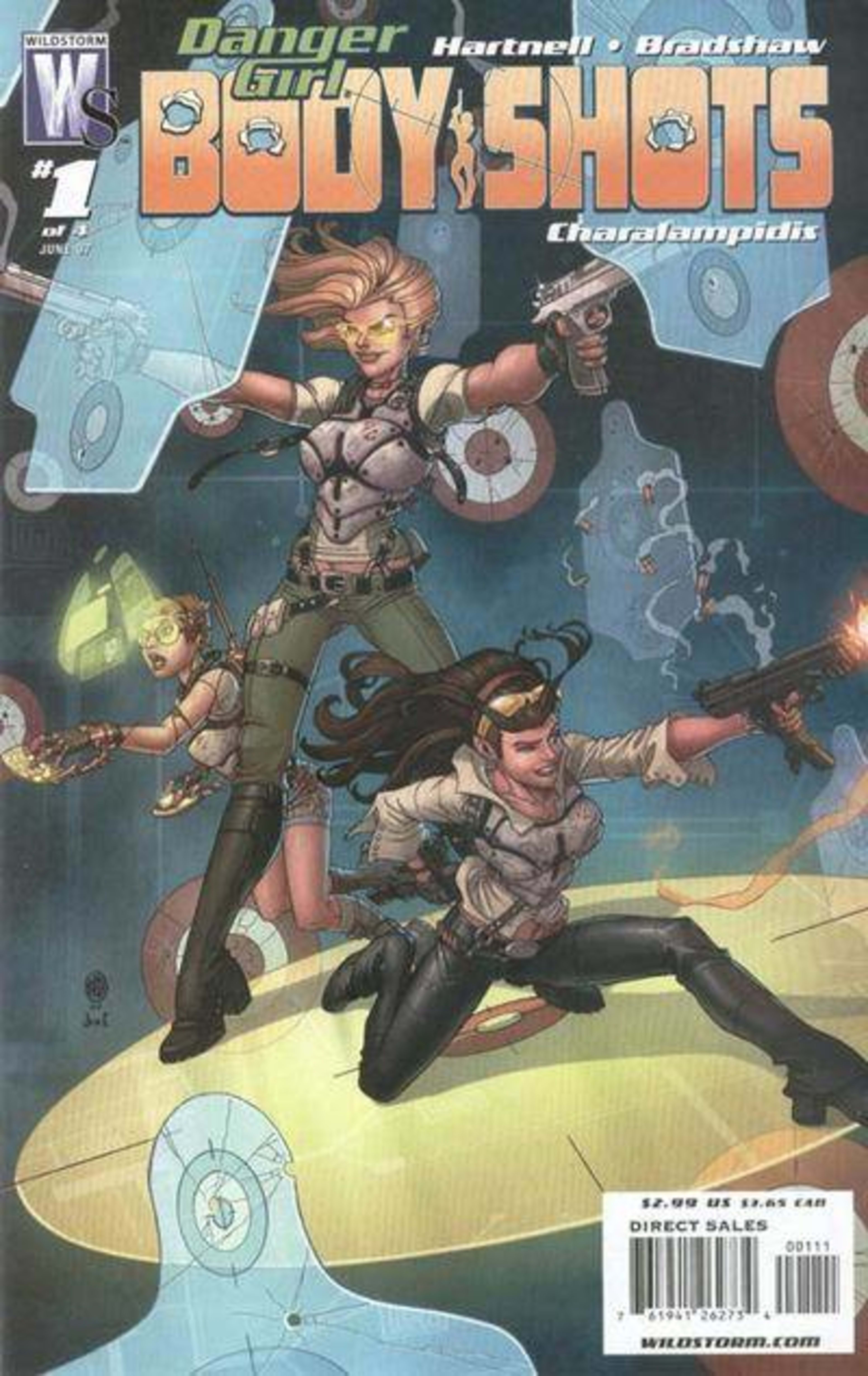 Danger Girl: Body Shots cover — © DC Comics