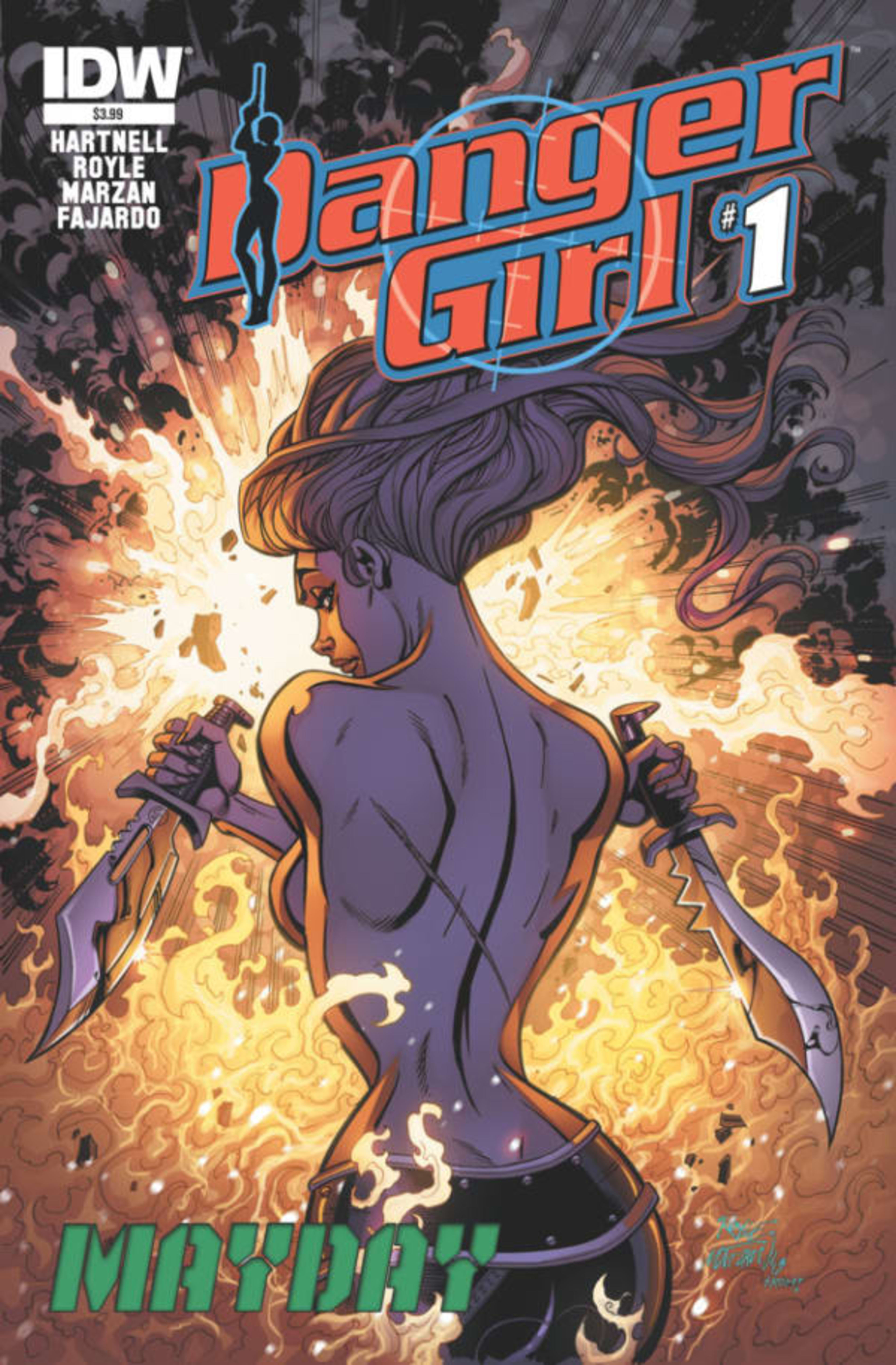 Danger Girl: Mayday cover — © IDW Publishing