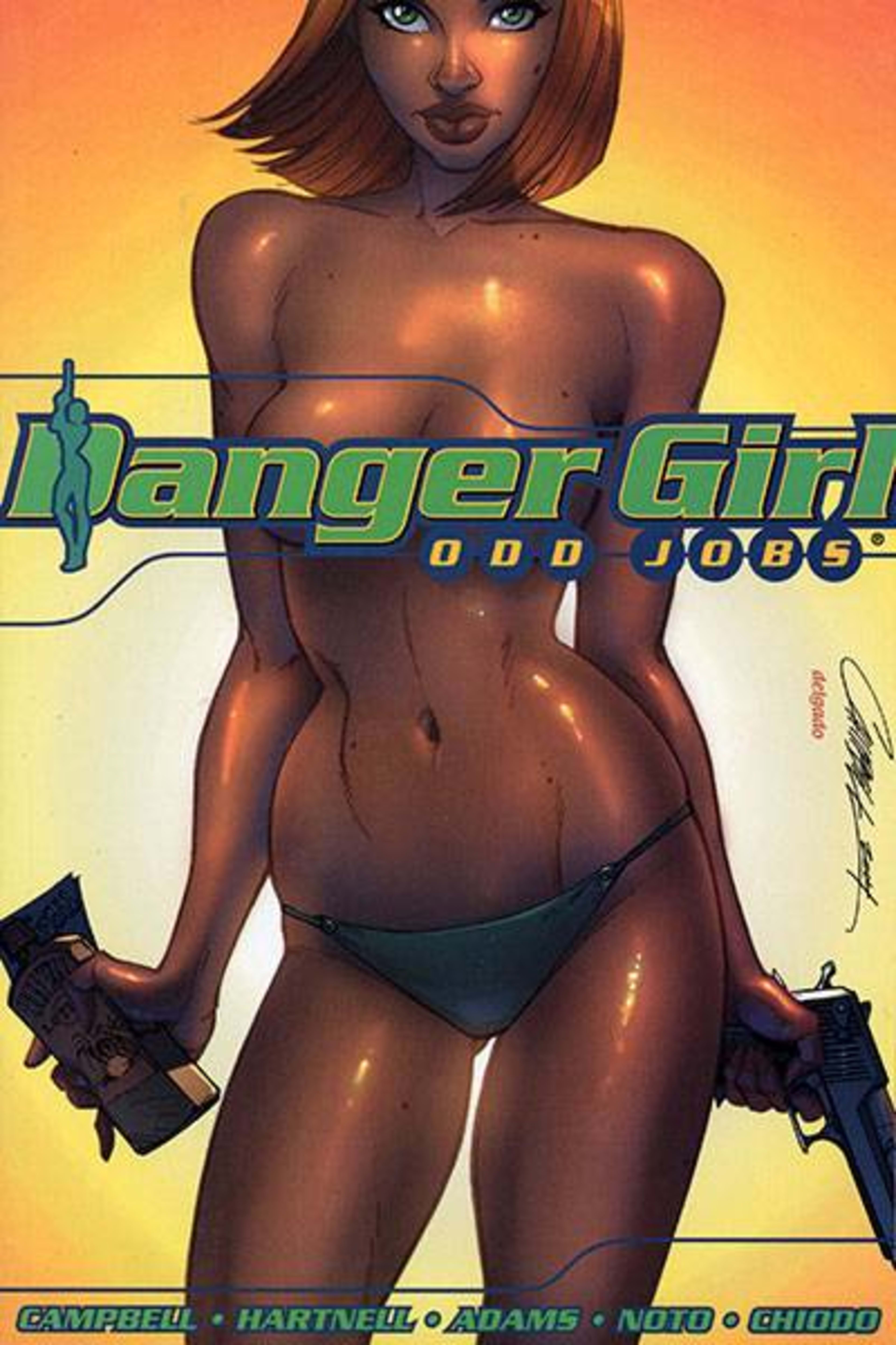 Danger Girl: Odd Jobs cover — © DC Comics
