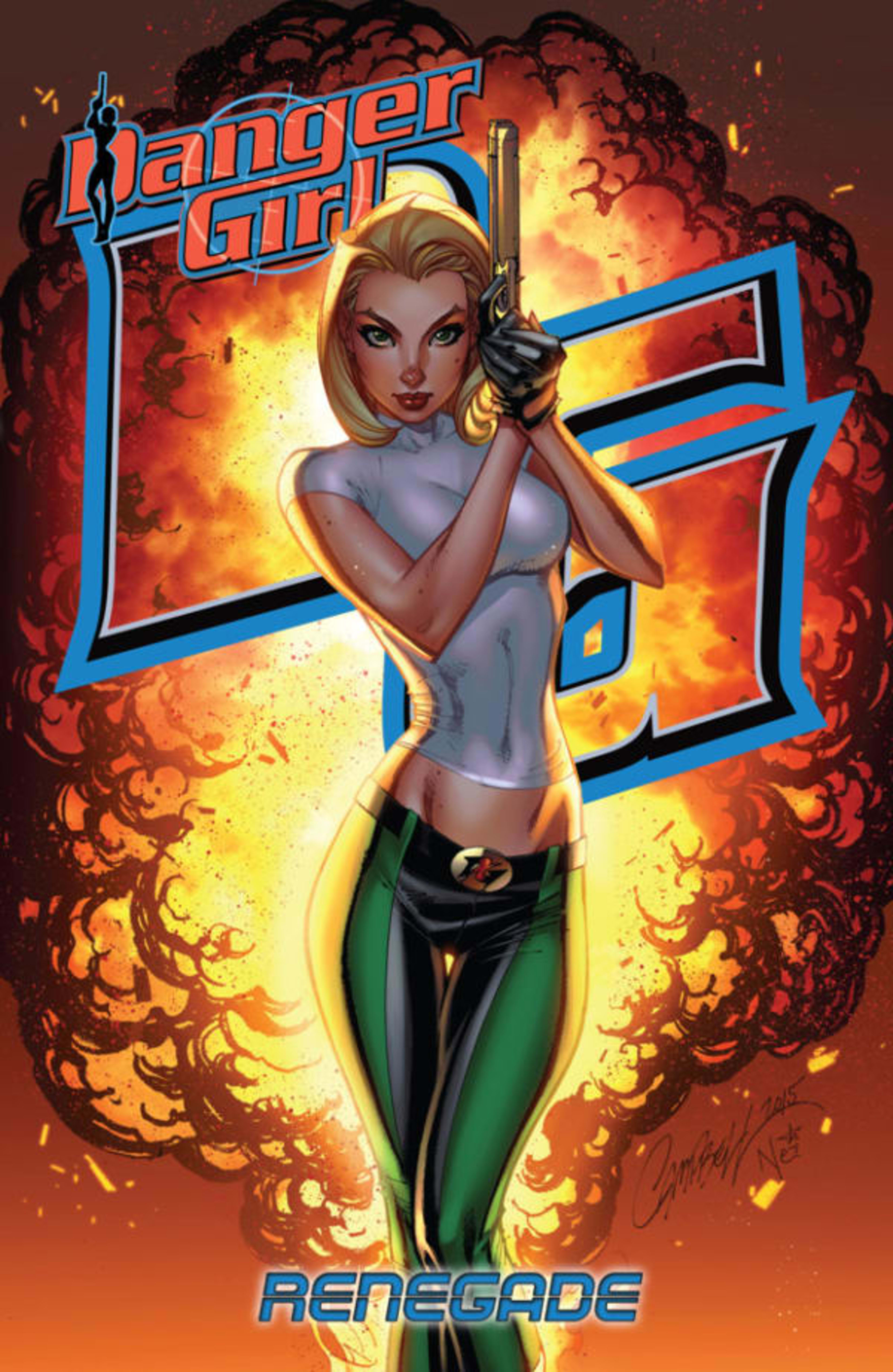 Danger Girl: Renegade cover — © IDW Publishing
