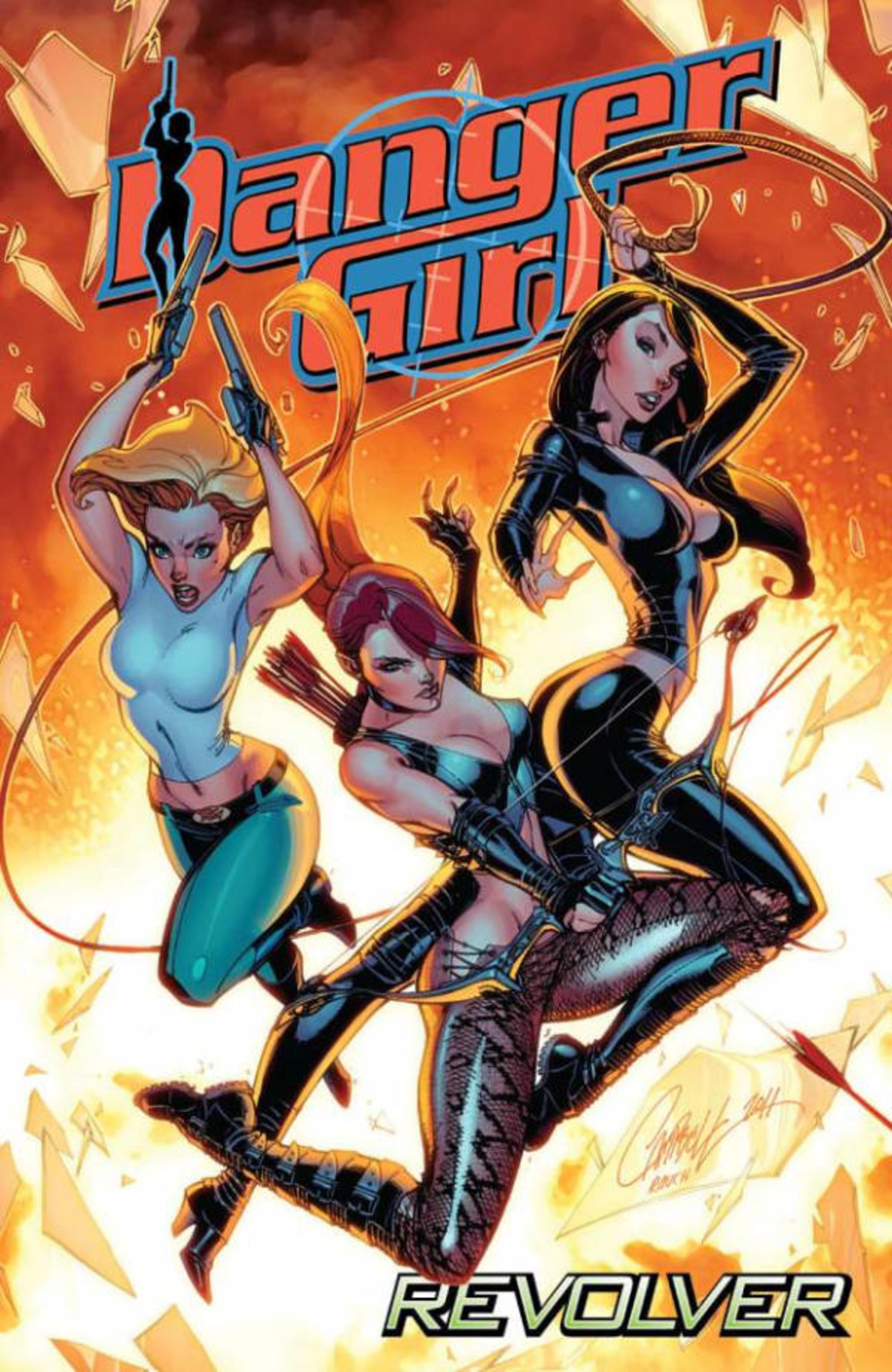 Danger Girl: Revolver cover — © IDW Publishing