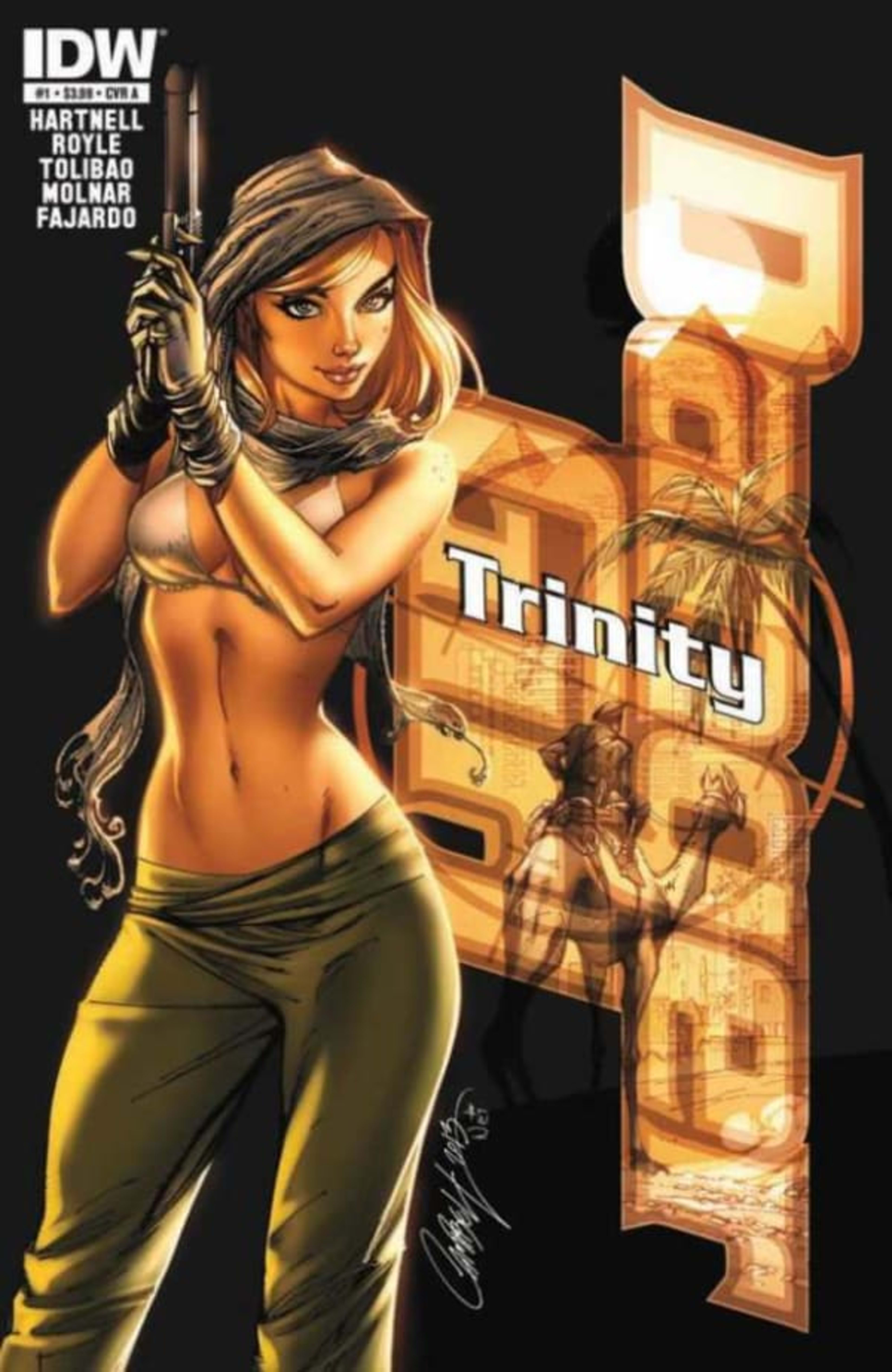 Danger Girl: Trinity cover — © IDW Publishing