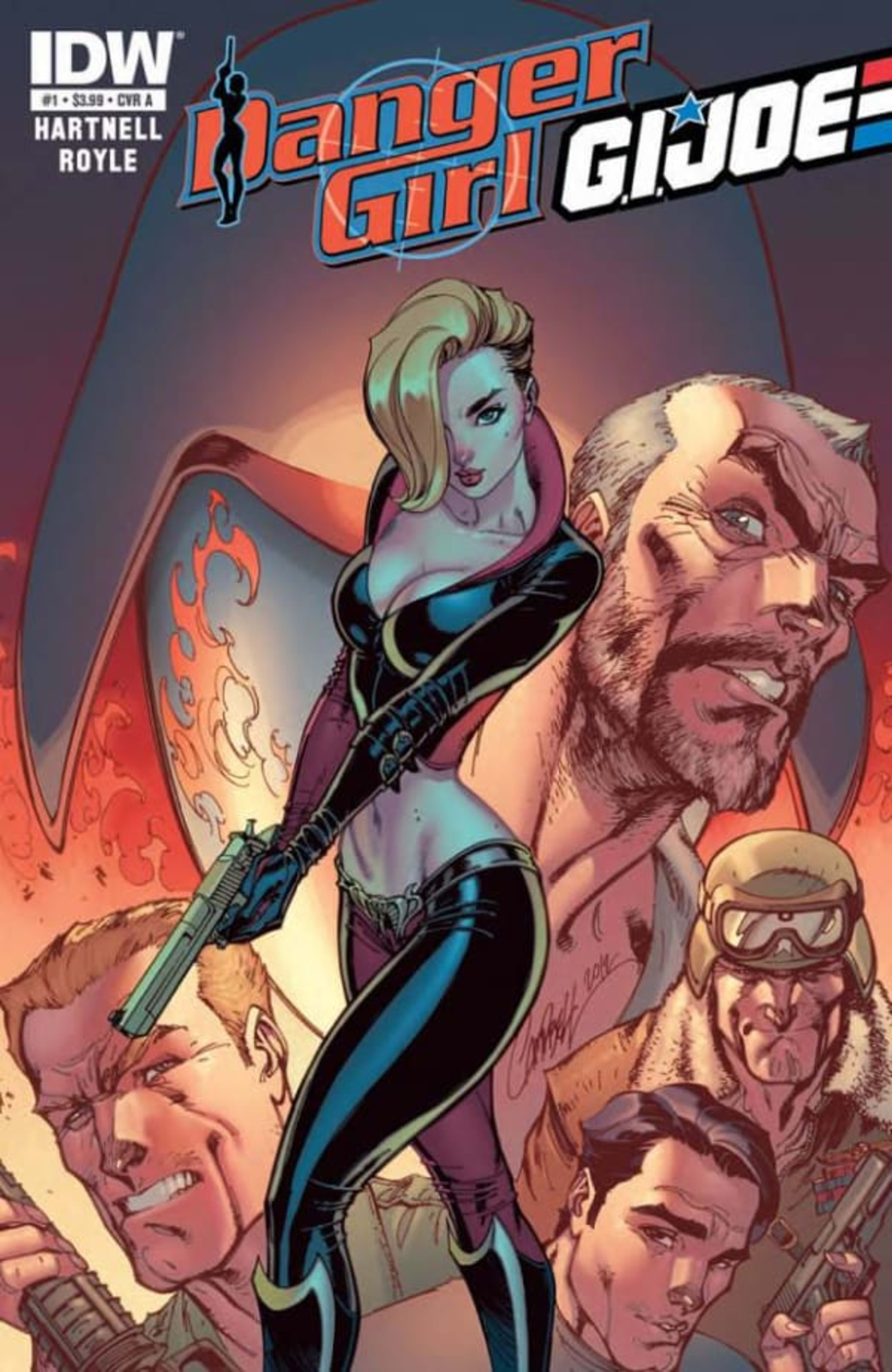 Danger Girl/G.I. Joe cover — © IDW Publishing