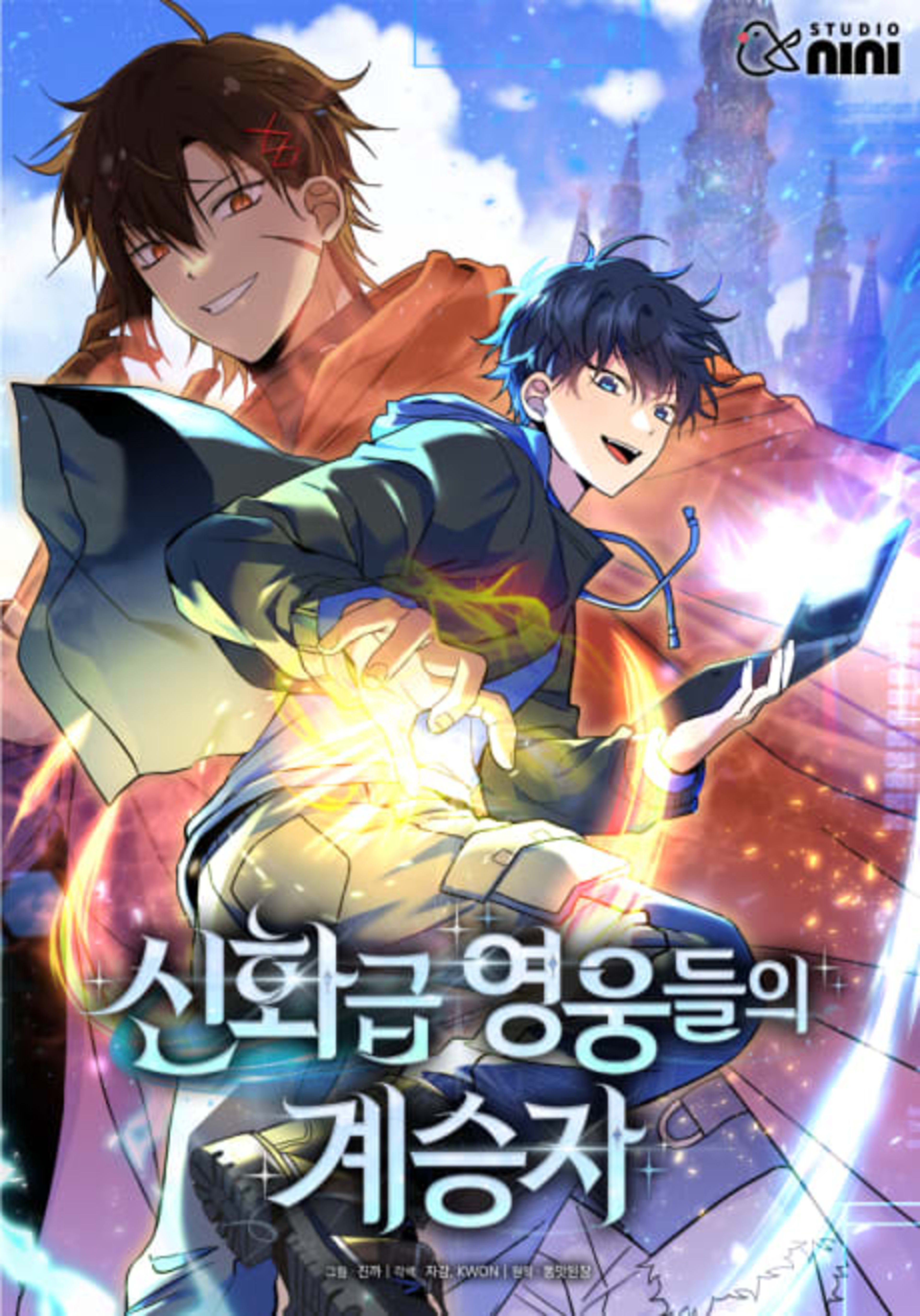 The Heir of Mythological Heroes cover — © Tapas Media