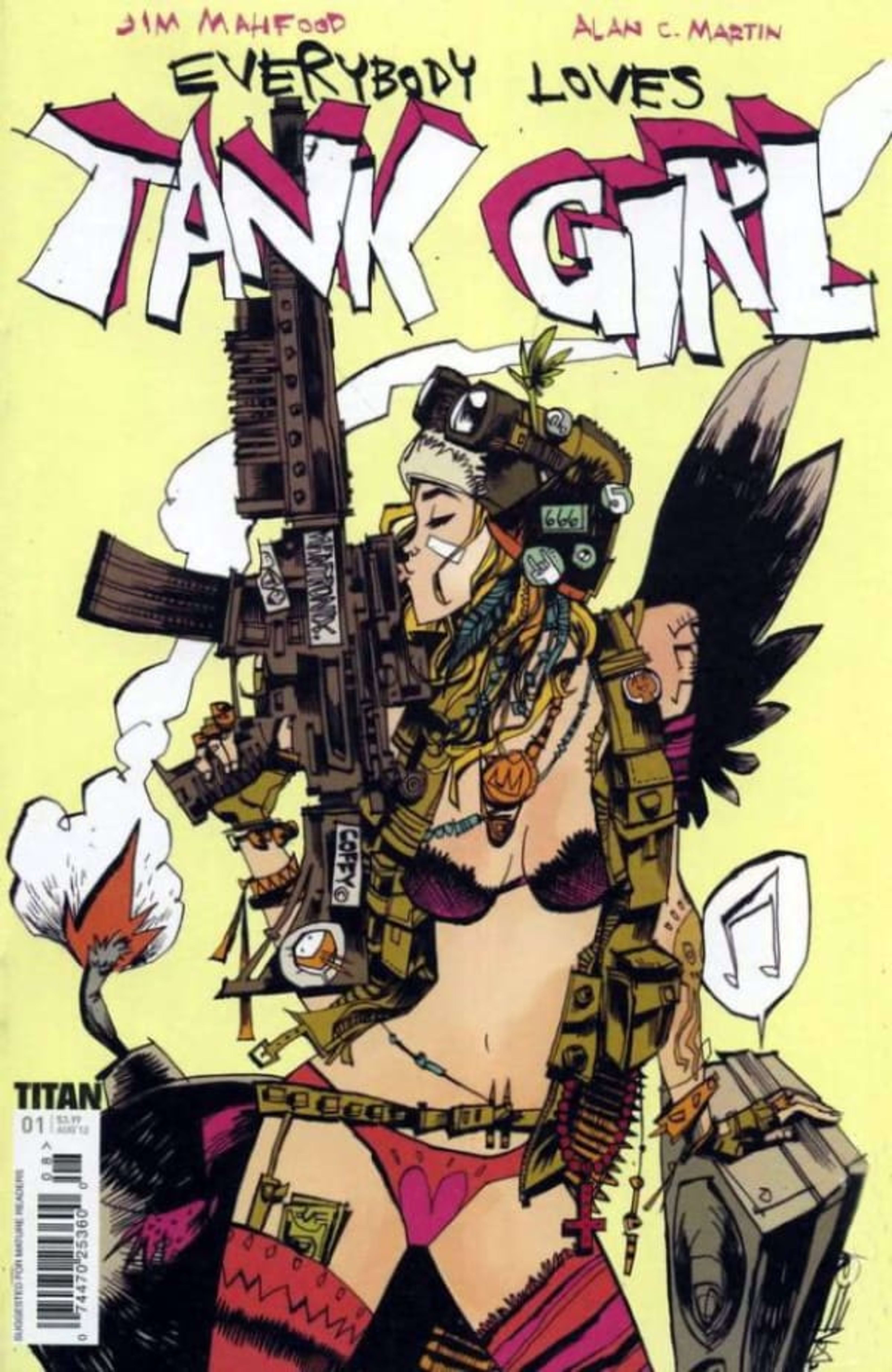 Everybody Loves Tank Girl cover — © Titan Comics