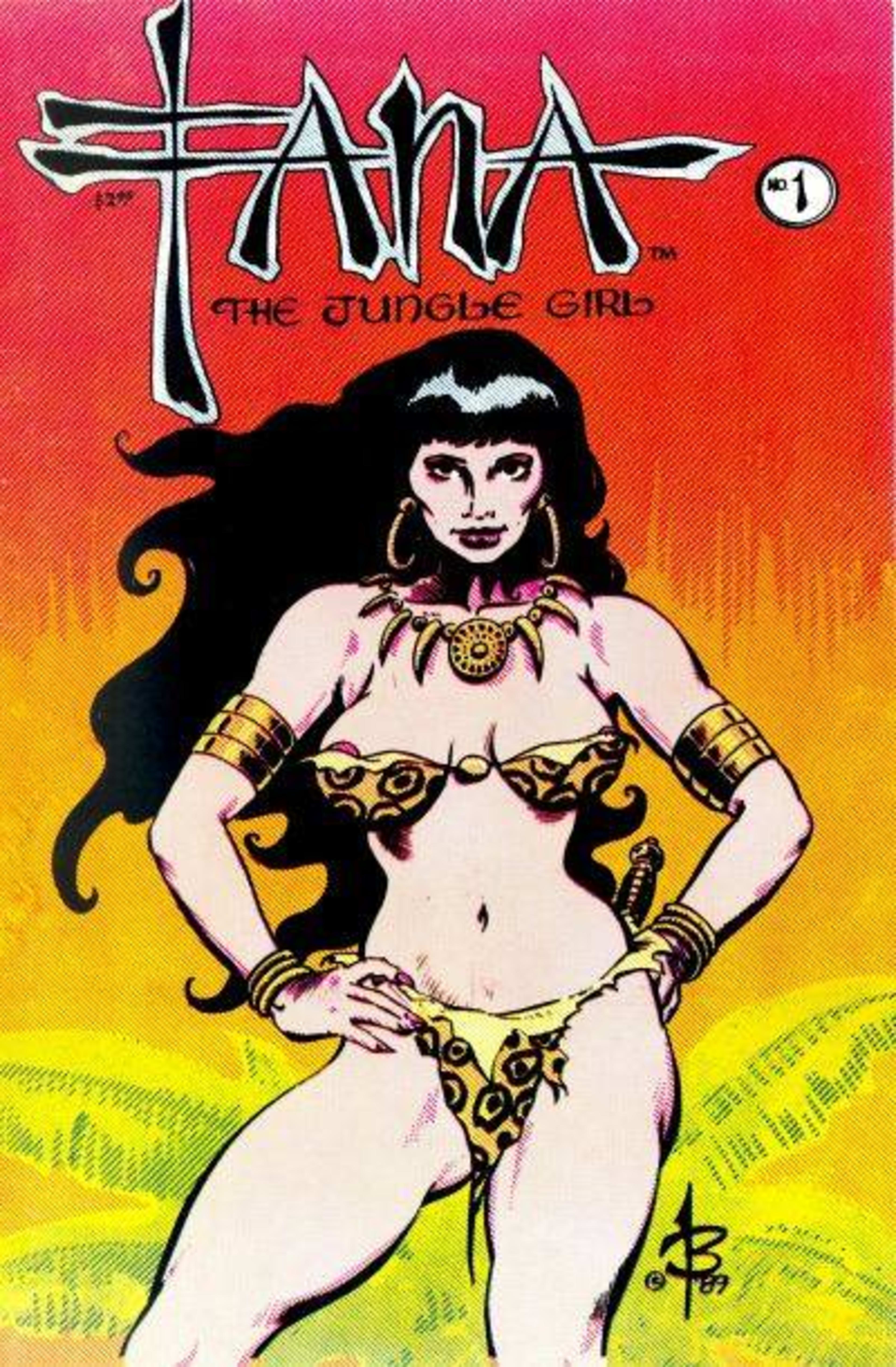 Fana The Jungle Girl cover — © Burcham Studio