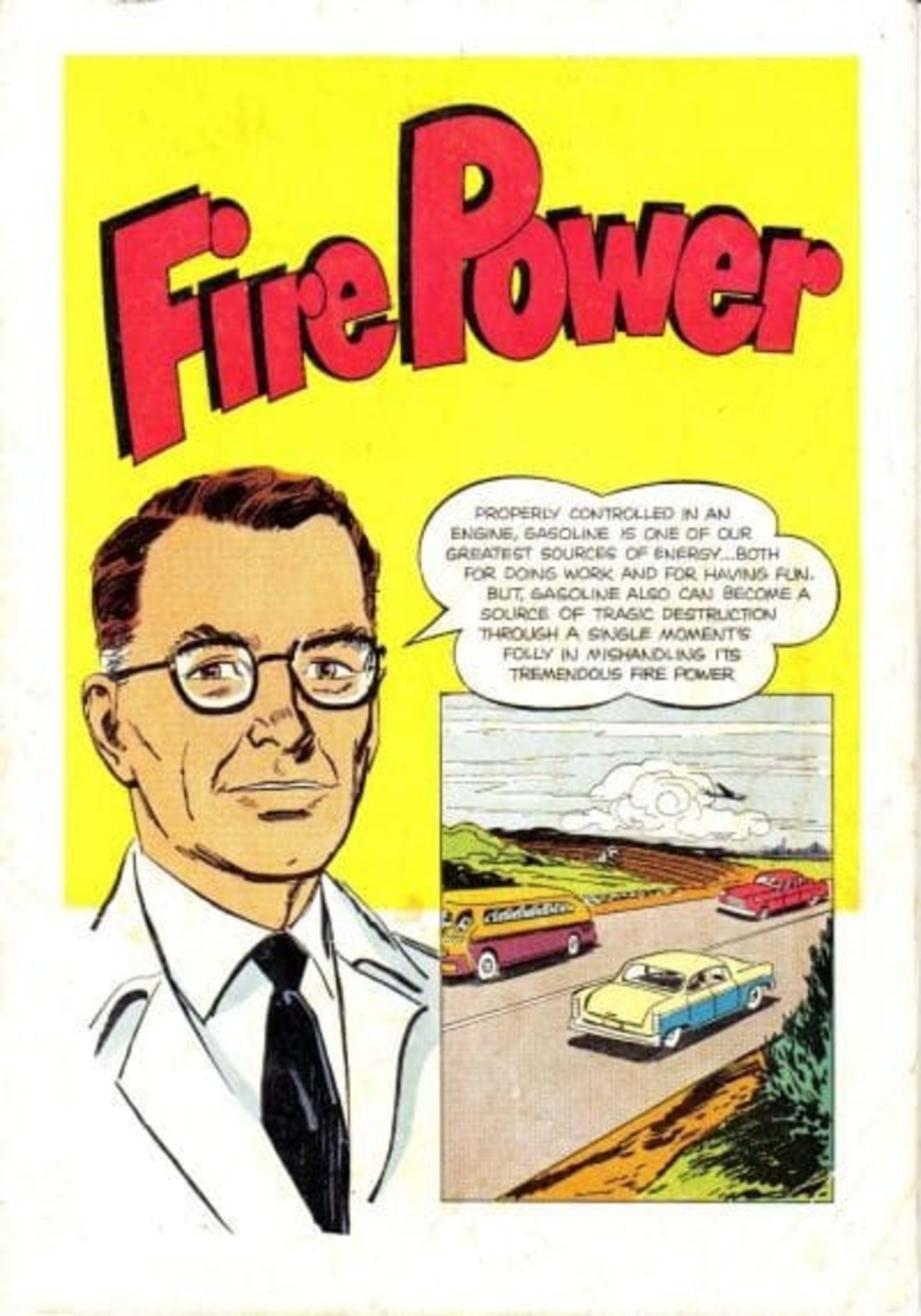 Fire Power cover — © Standard Oil