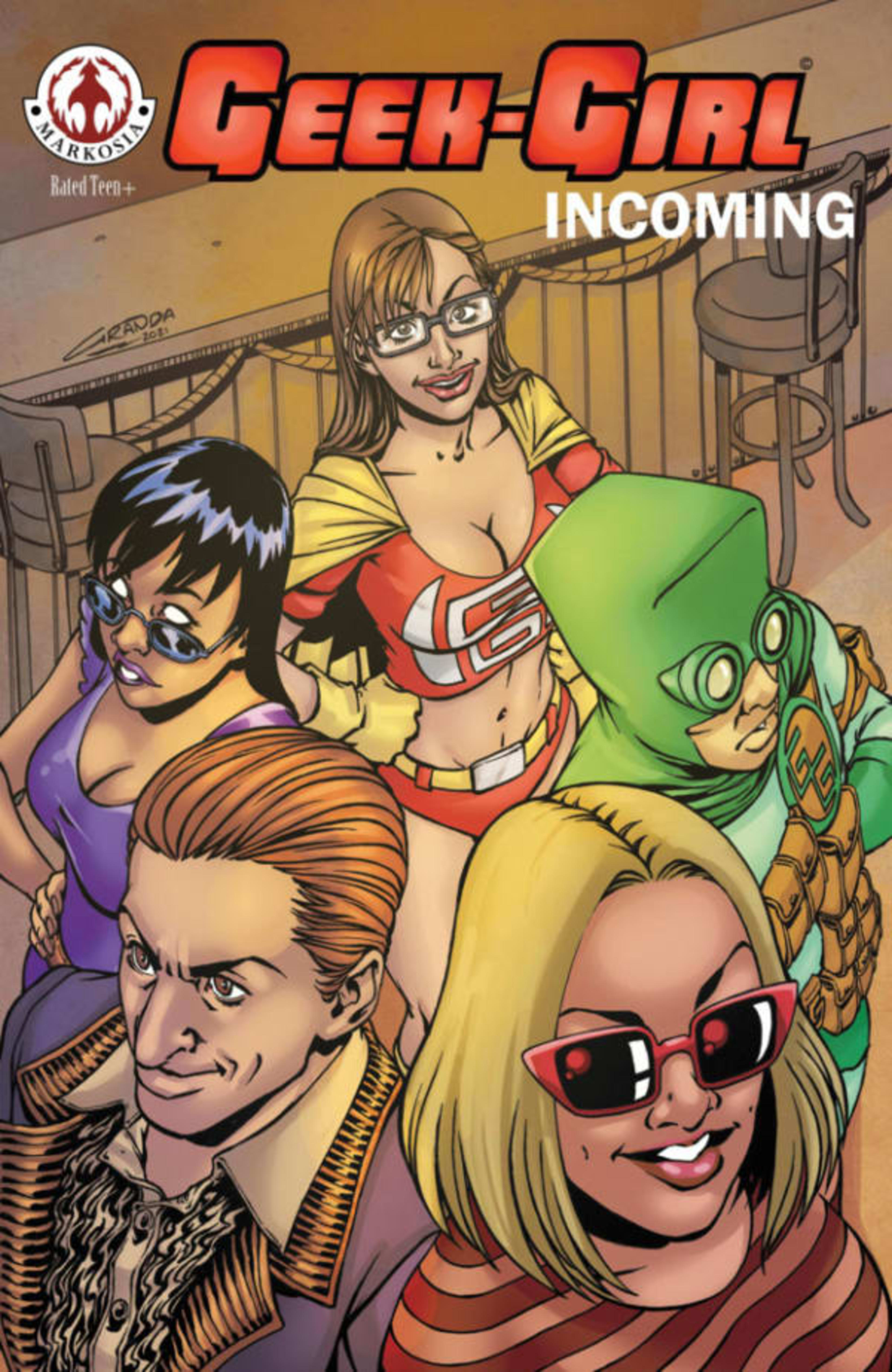 Geek-Girl: Incoming cover — © AAM/Markosia