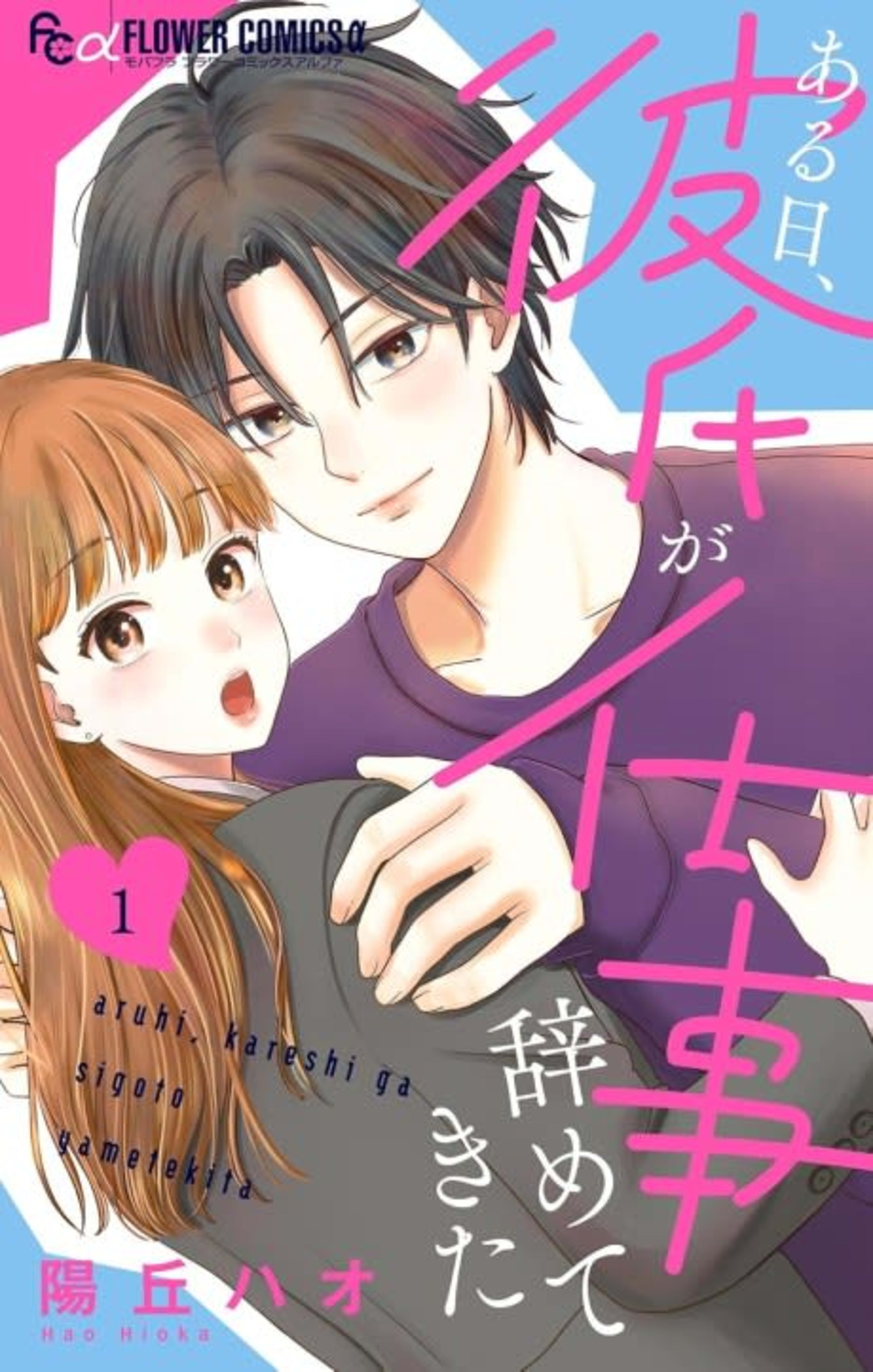 Aruhi, Kareshi ga Shigoto Yametekita cover — © Viz Media