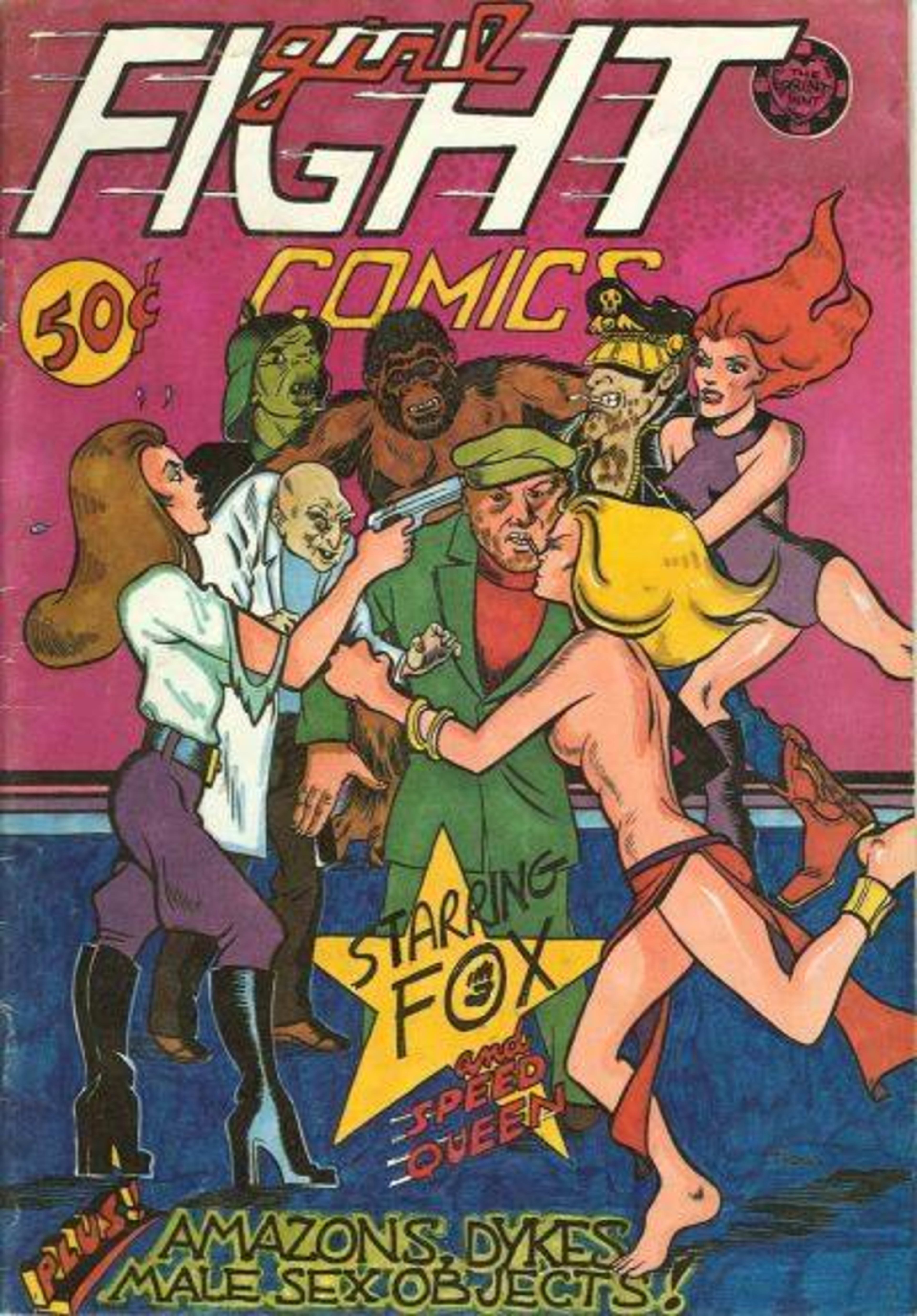 Girl Fight Comics cover — © Print Mint