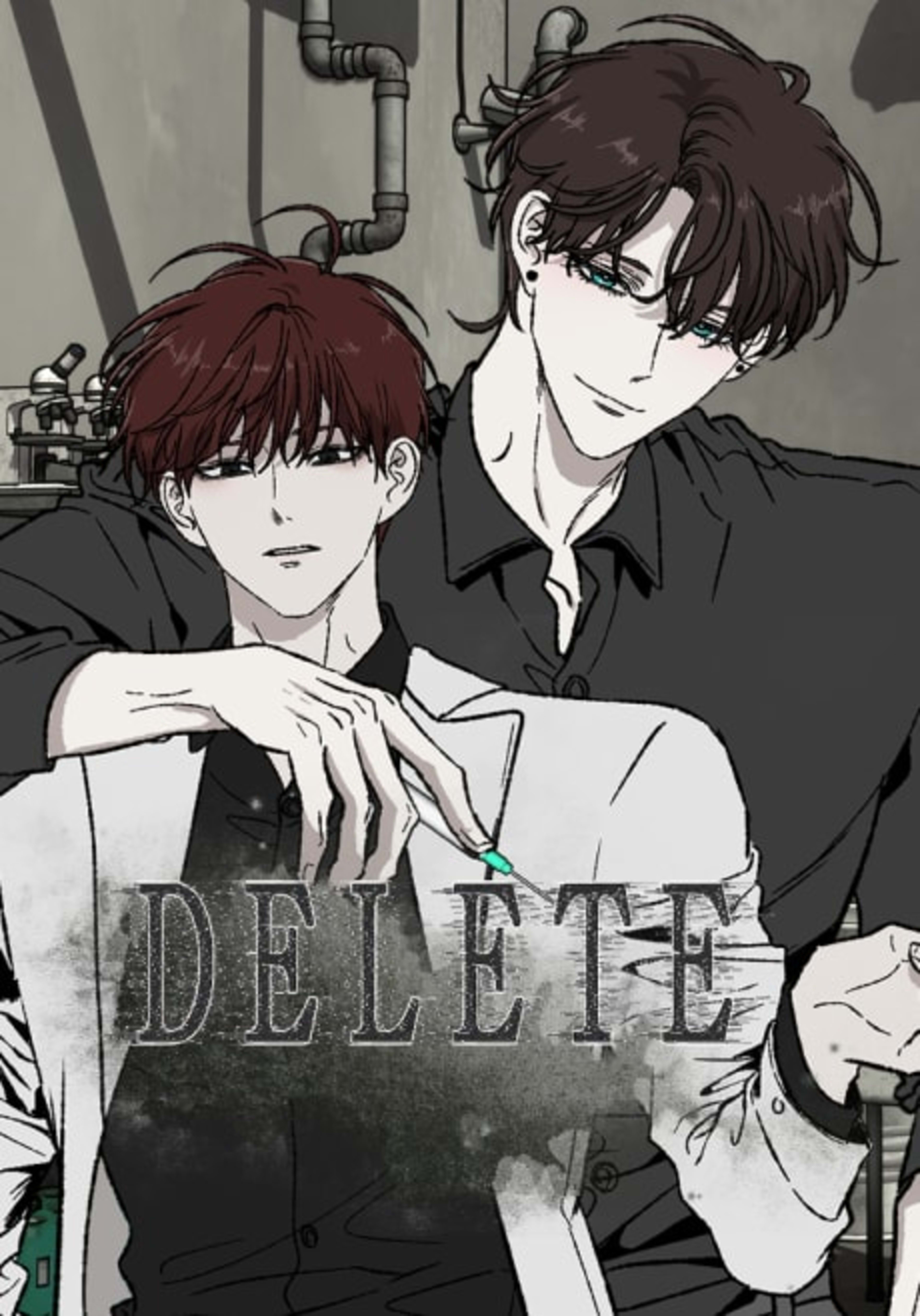 DELETE cover — © Yen Press