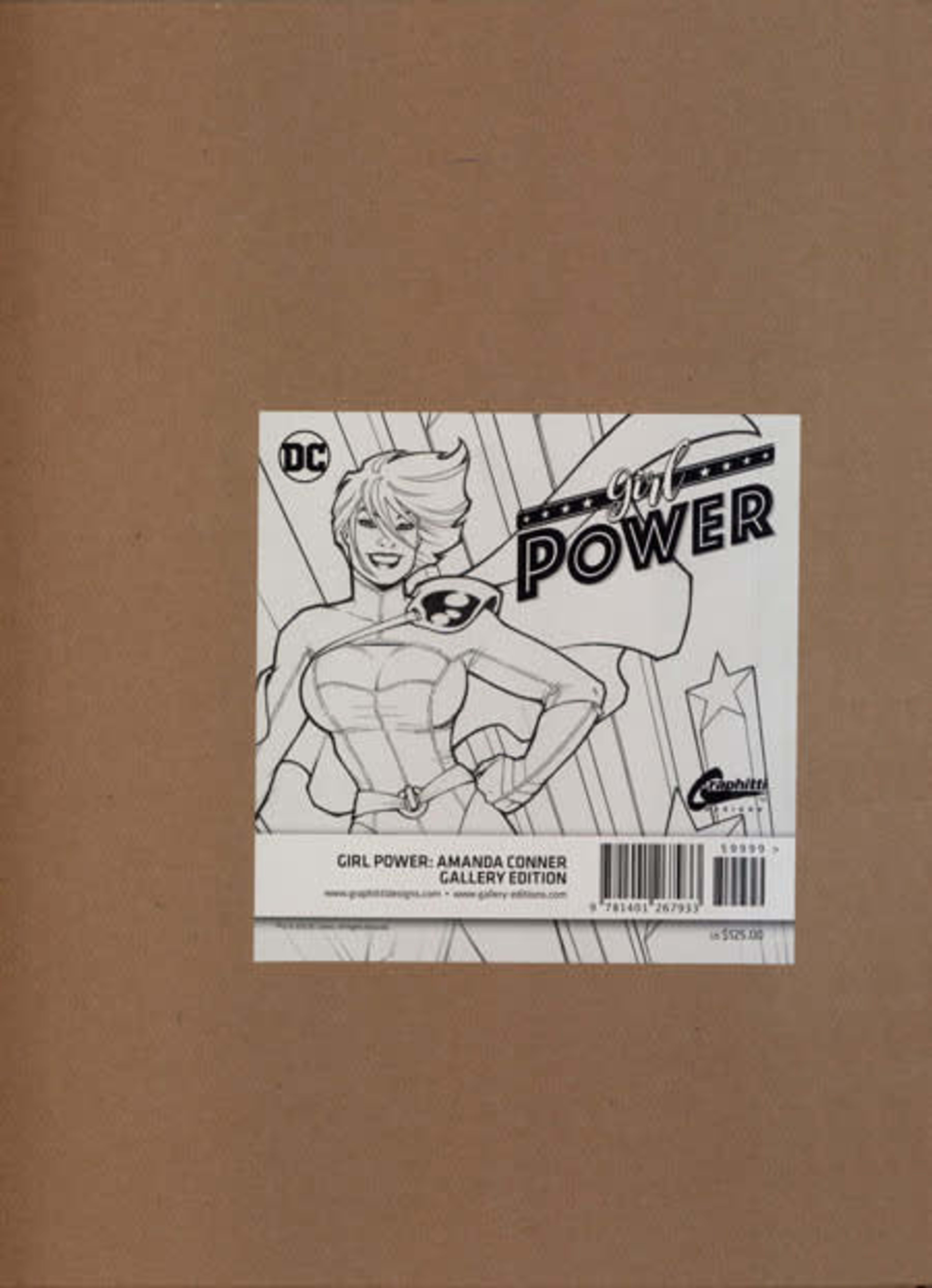 Girl Power: Amanda Conner Gallery Edition cover — © DC Comics