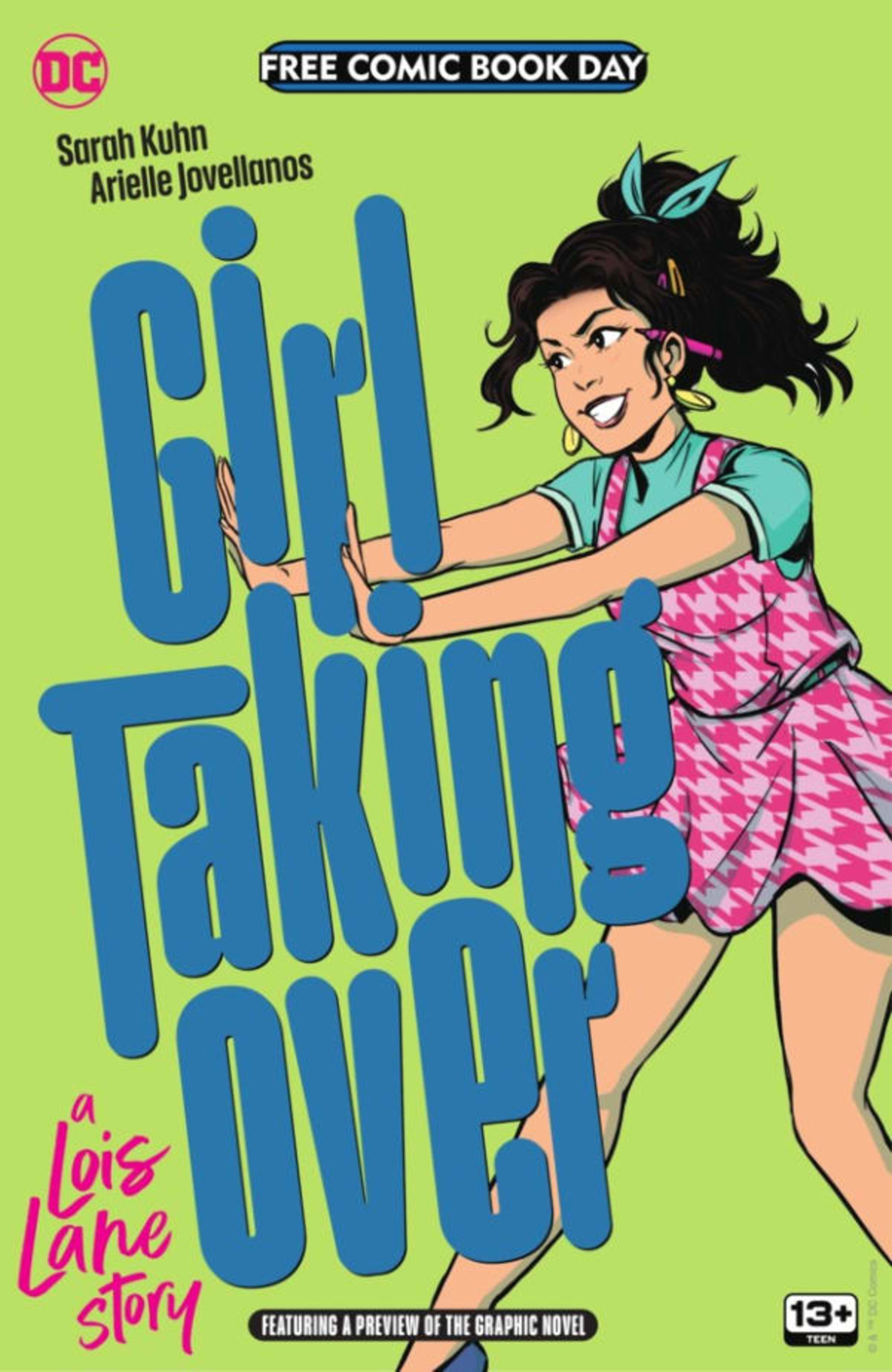Girl Taking Over: A Lois Lane Story 2023 FCBD Special Edition cover — © DC Comics