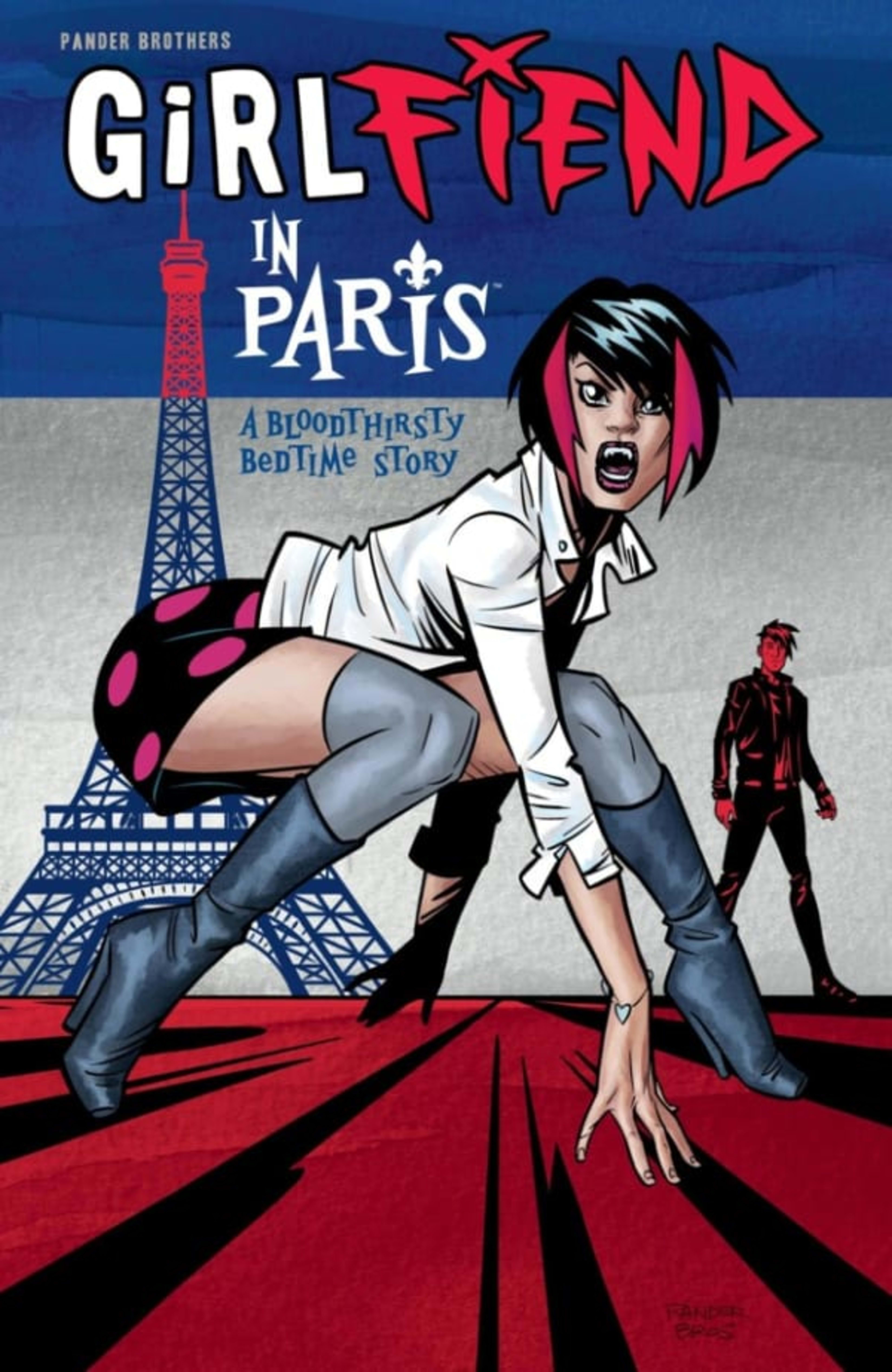 GirlFIEND in Paris: A Bloodthirsty Bedtime Story cover — © Dark Horse Comics