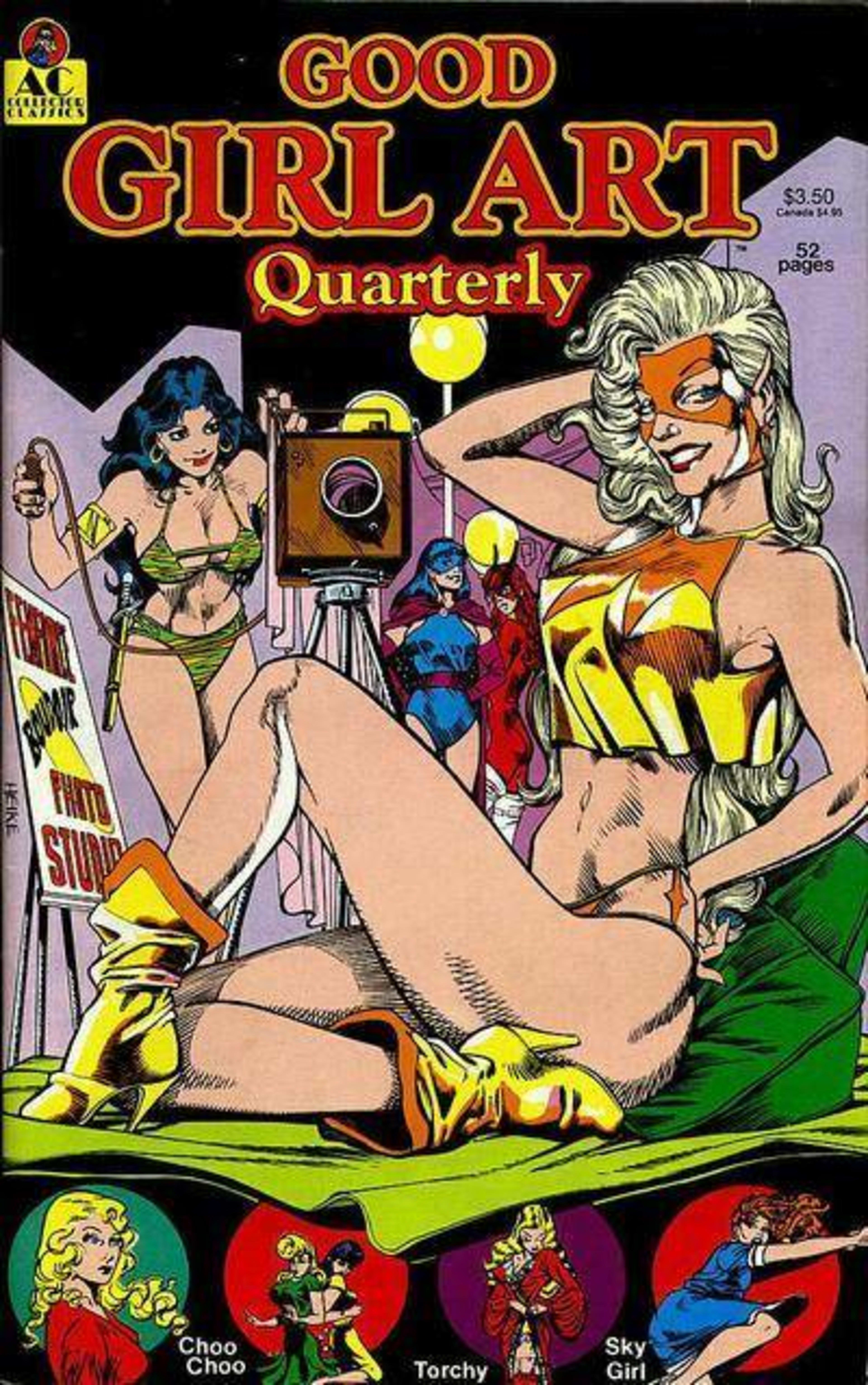 Good Girl Art Quarterly cover — © AC Comics