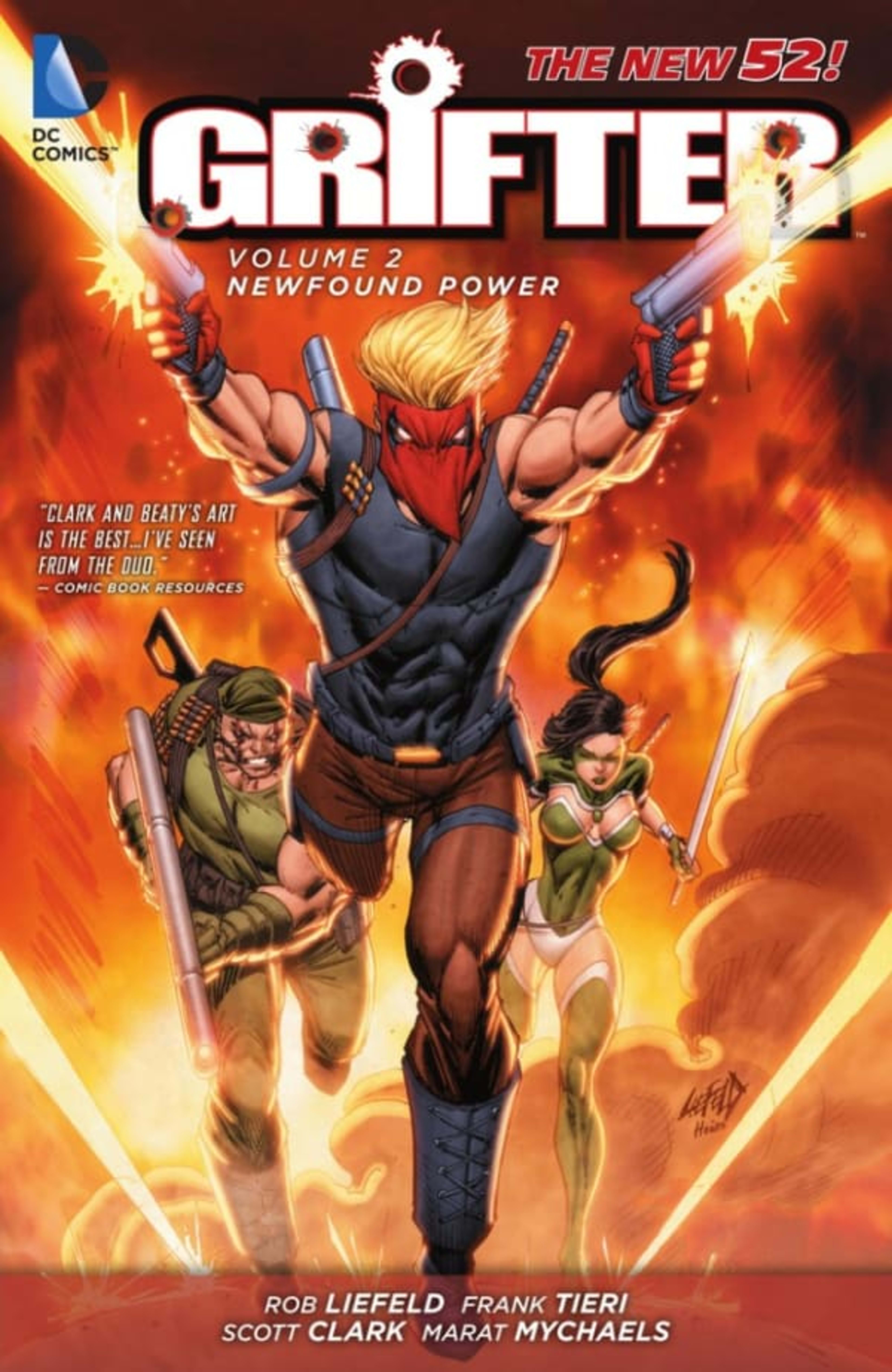 Grifter: Newfound Power cover — © DC Comics