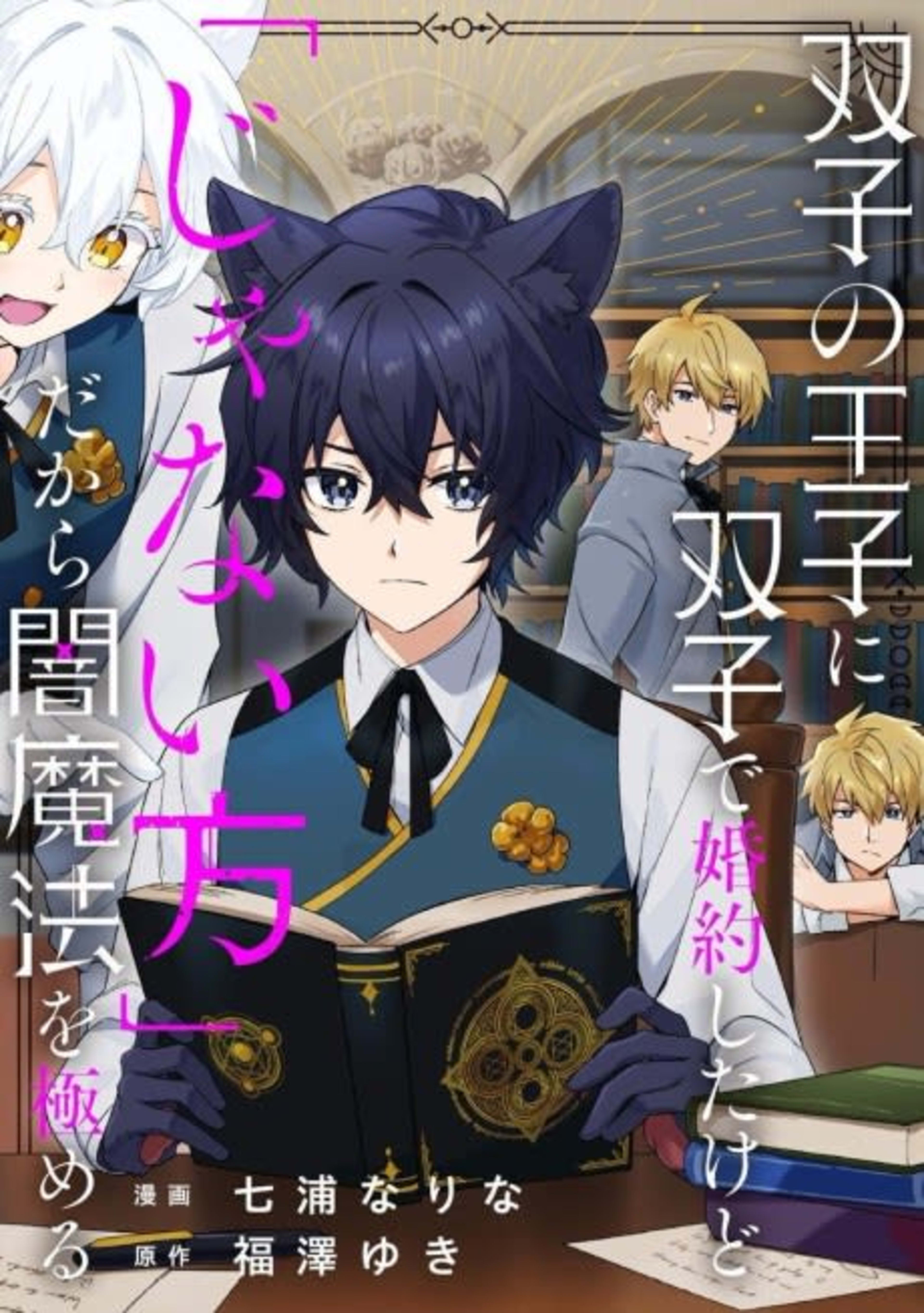 Futago no Ouji ni Futago de Konyaku Shita kedo "ja Nai Hou" dakara Yami Mahou wo Kiwameru cover — © Viz Media