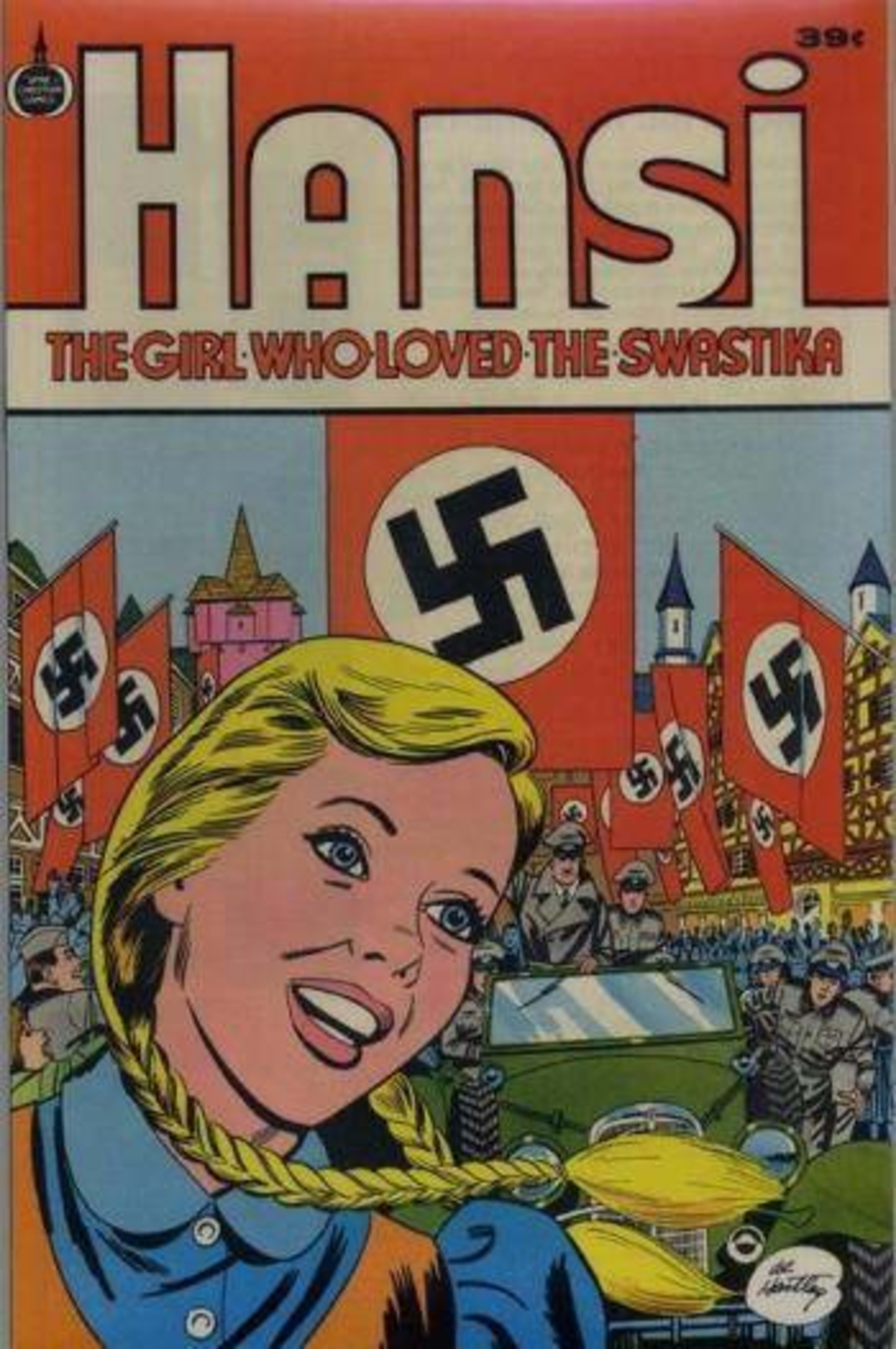 Hansi: The Girl Who Loved The Swastika cover — © Spire Christian Comics
