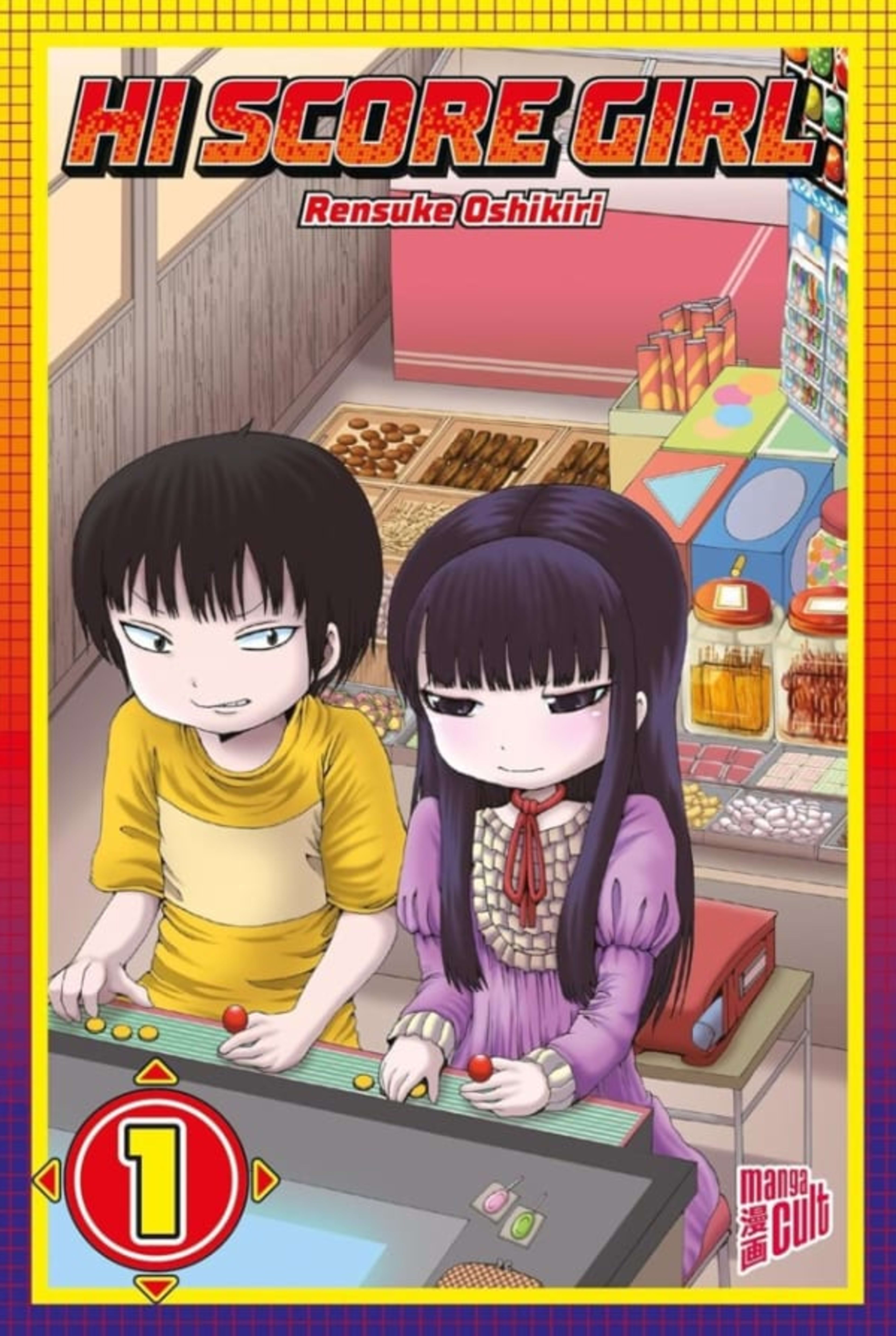 Hi Score Girl cover — © Cross Cult