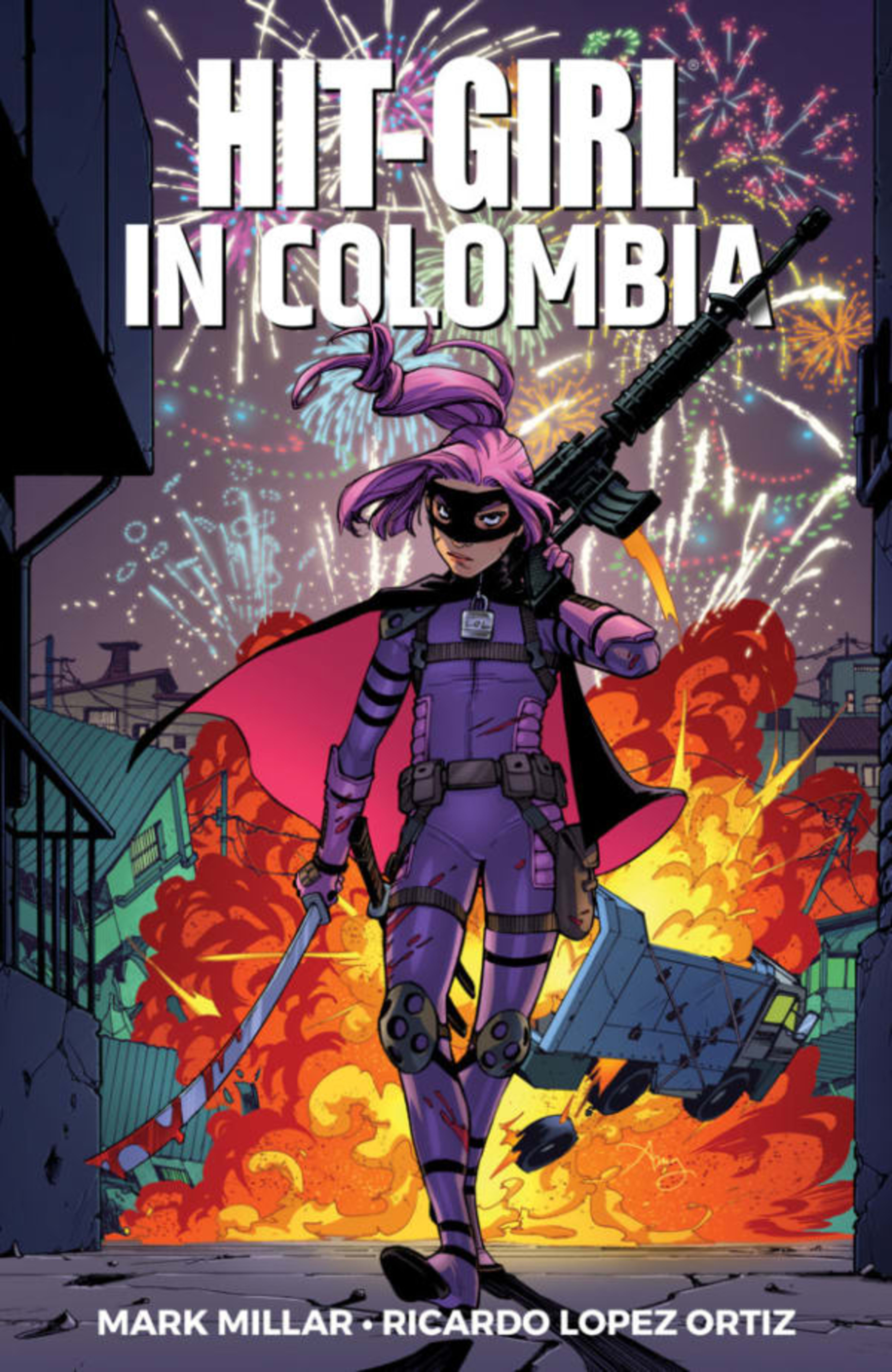 Hit-Girl: Colombia cover — © Image