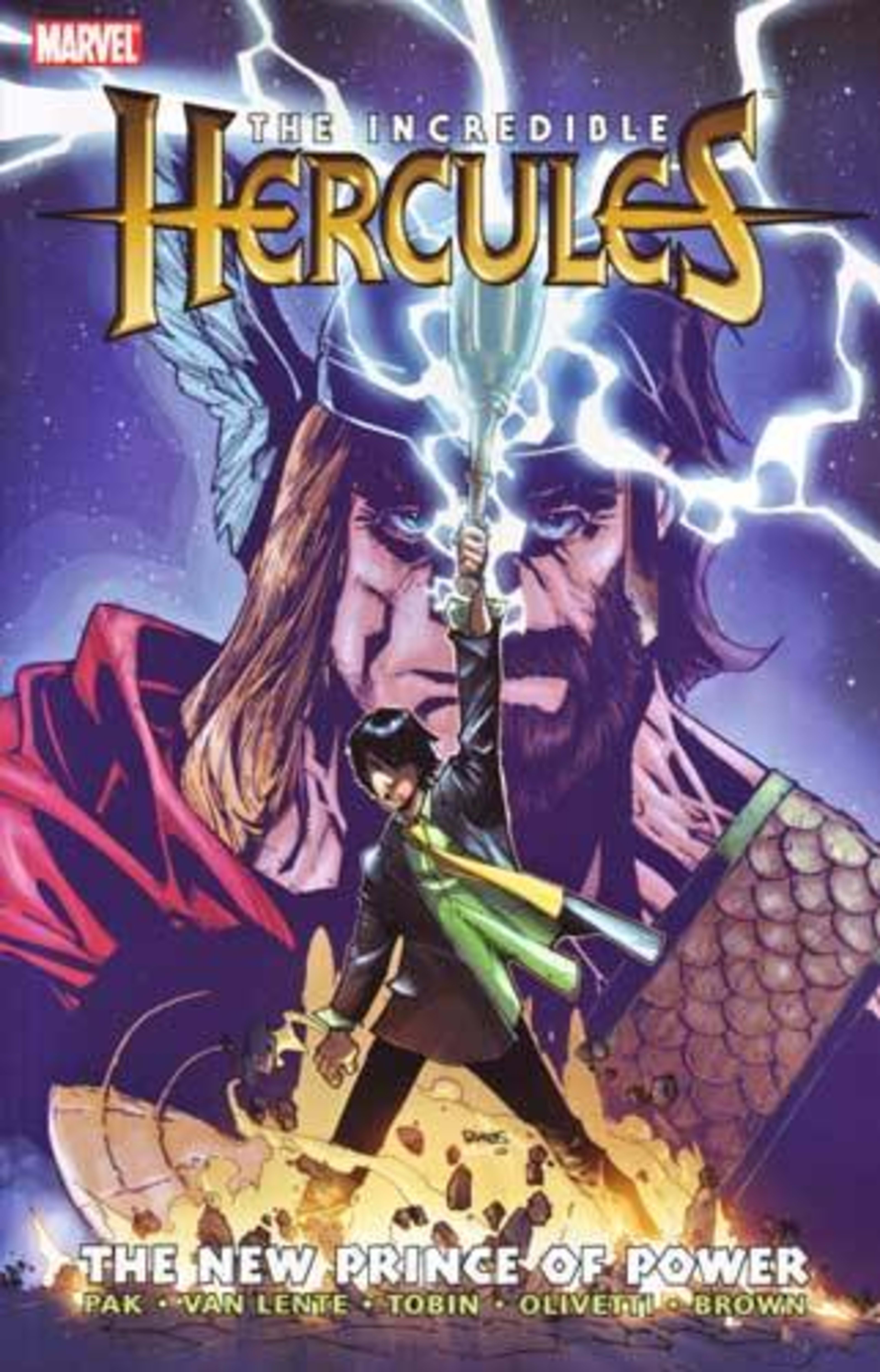 Incredible Hercules: The New Prince of Power cover — © Marvel