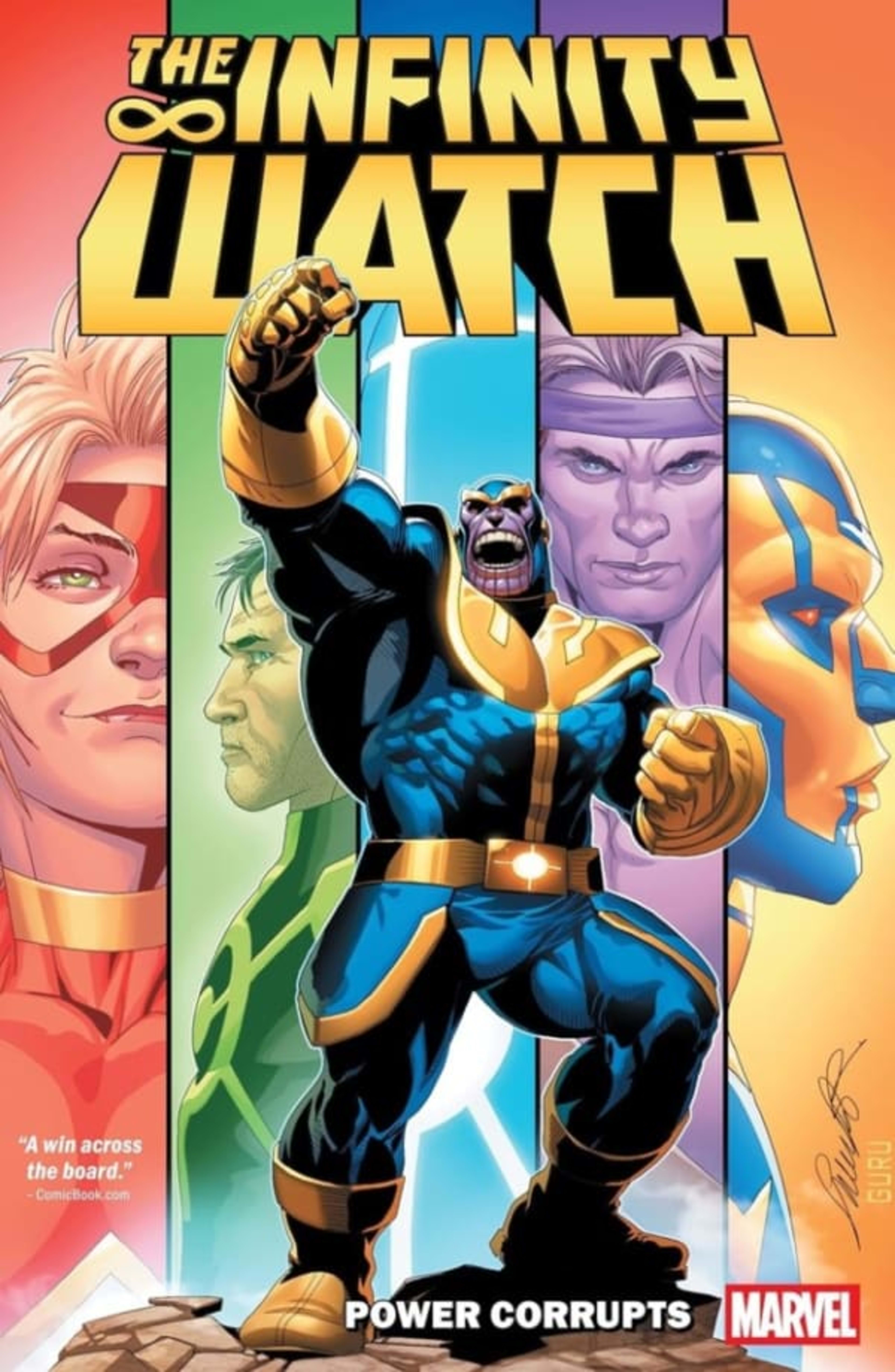 Infinity Watch: Power Corrupts cover — © Marvel
