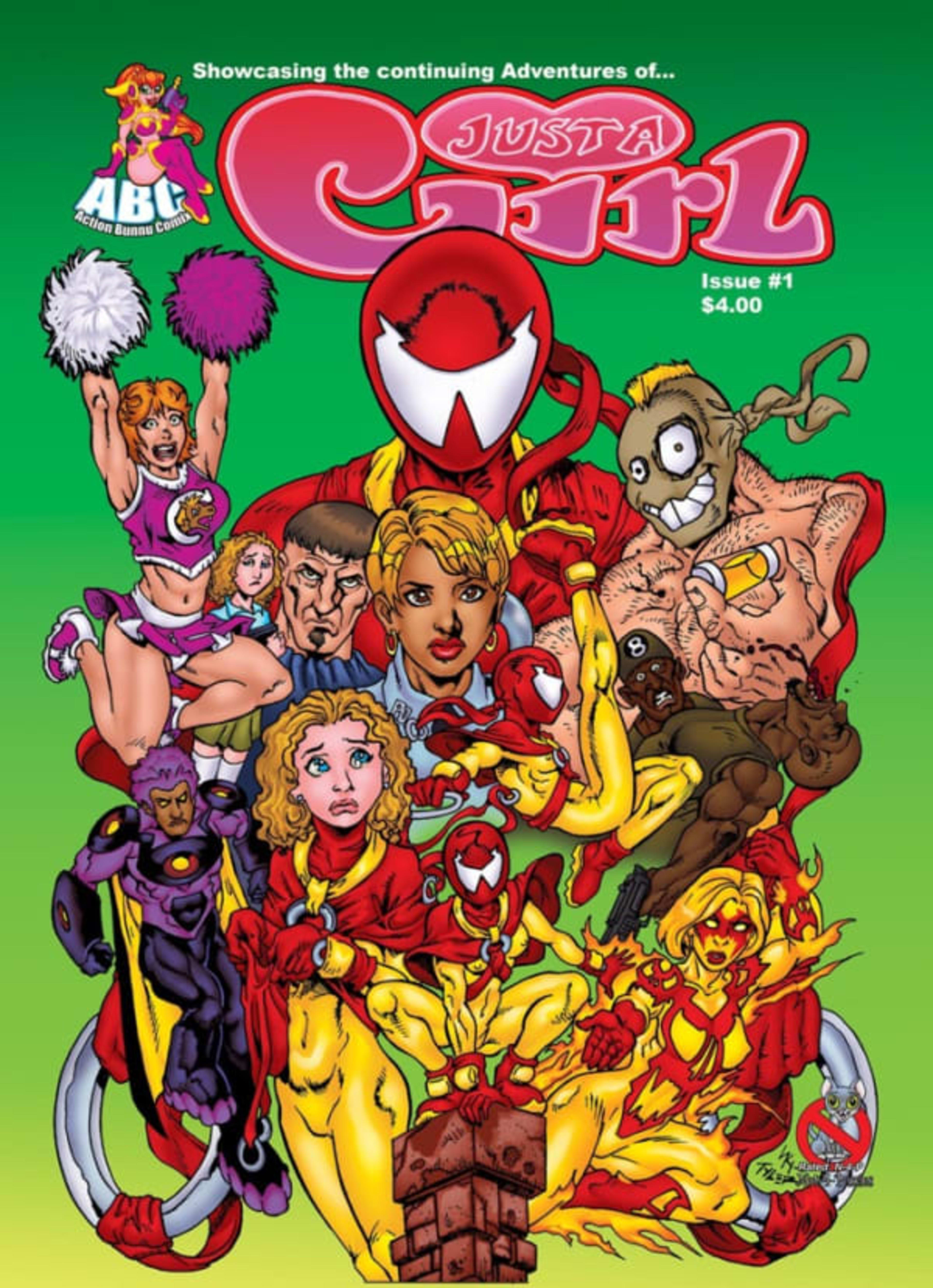 Just A Girl cover — © Action Bunny Comix