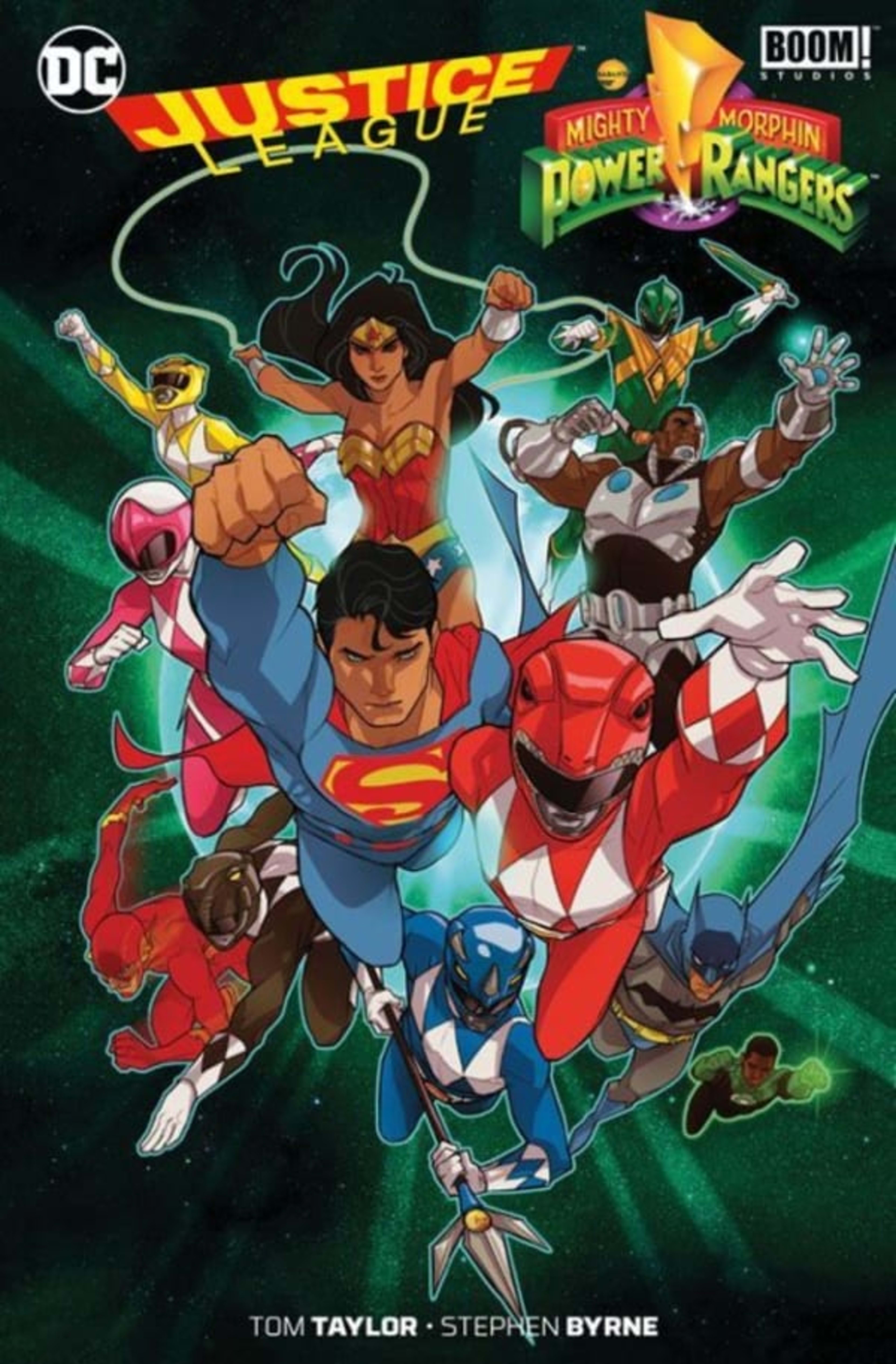 Justice League/Power Rangers cover — © Panini Verlag