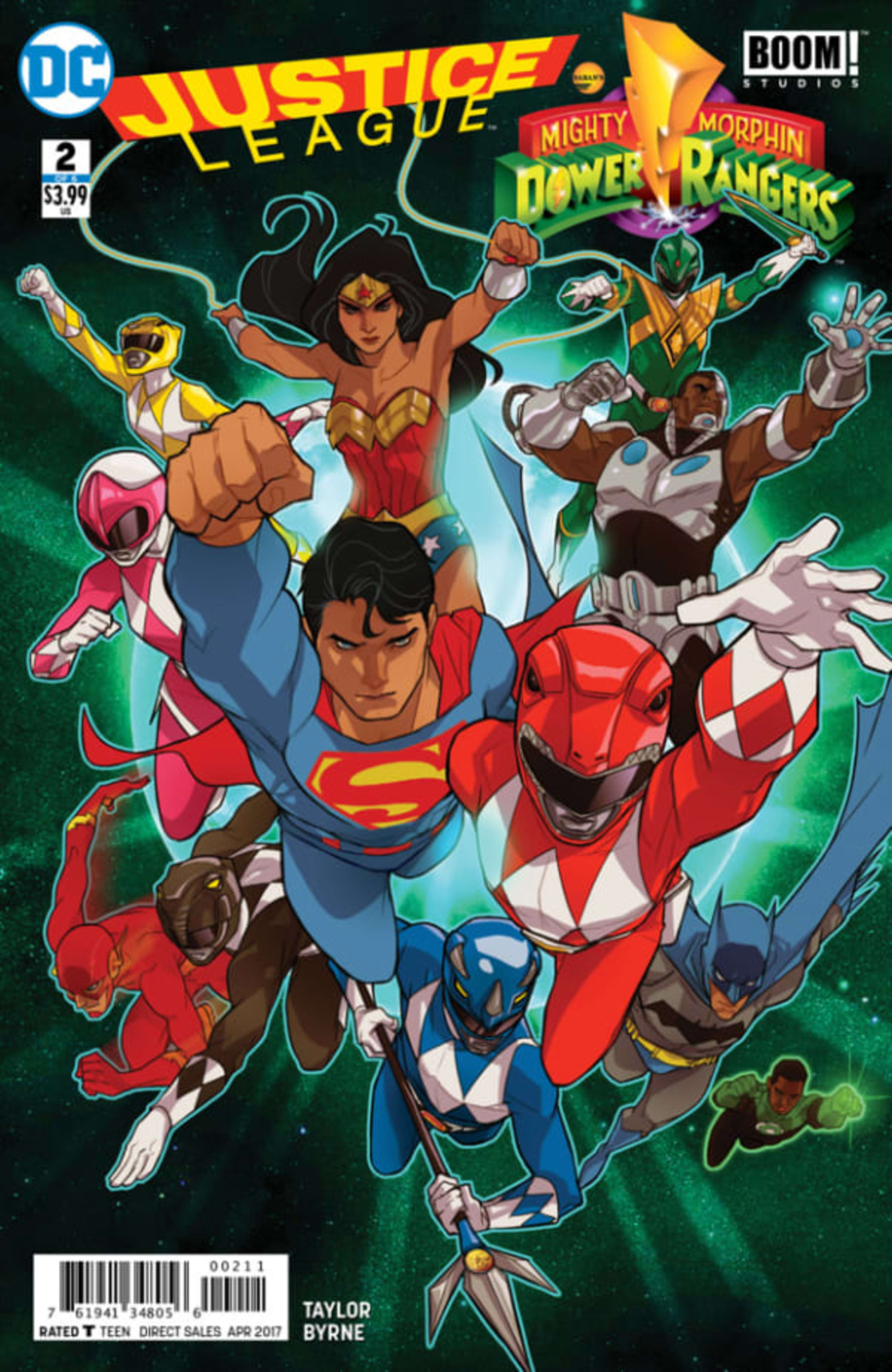 Justice League/Power Rangers 2