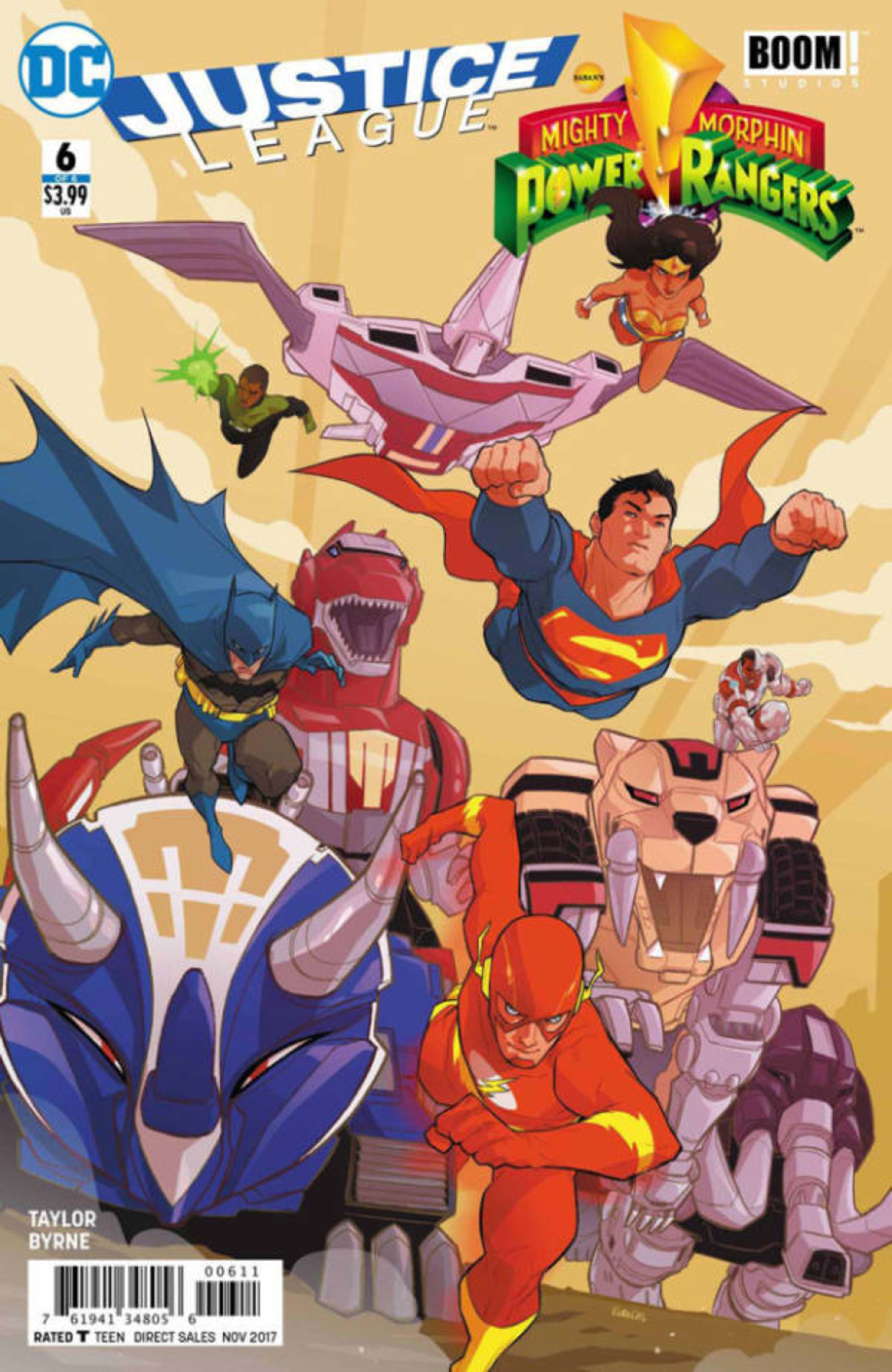 Justice League/Power Rangers 6