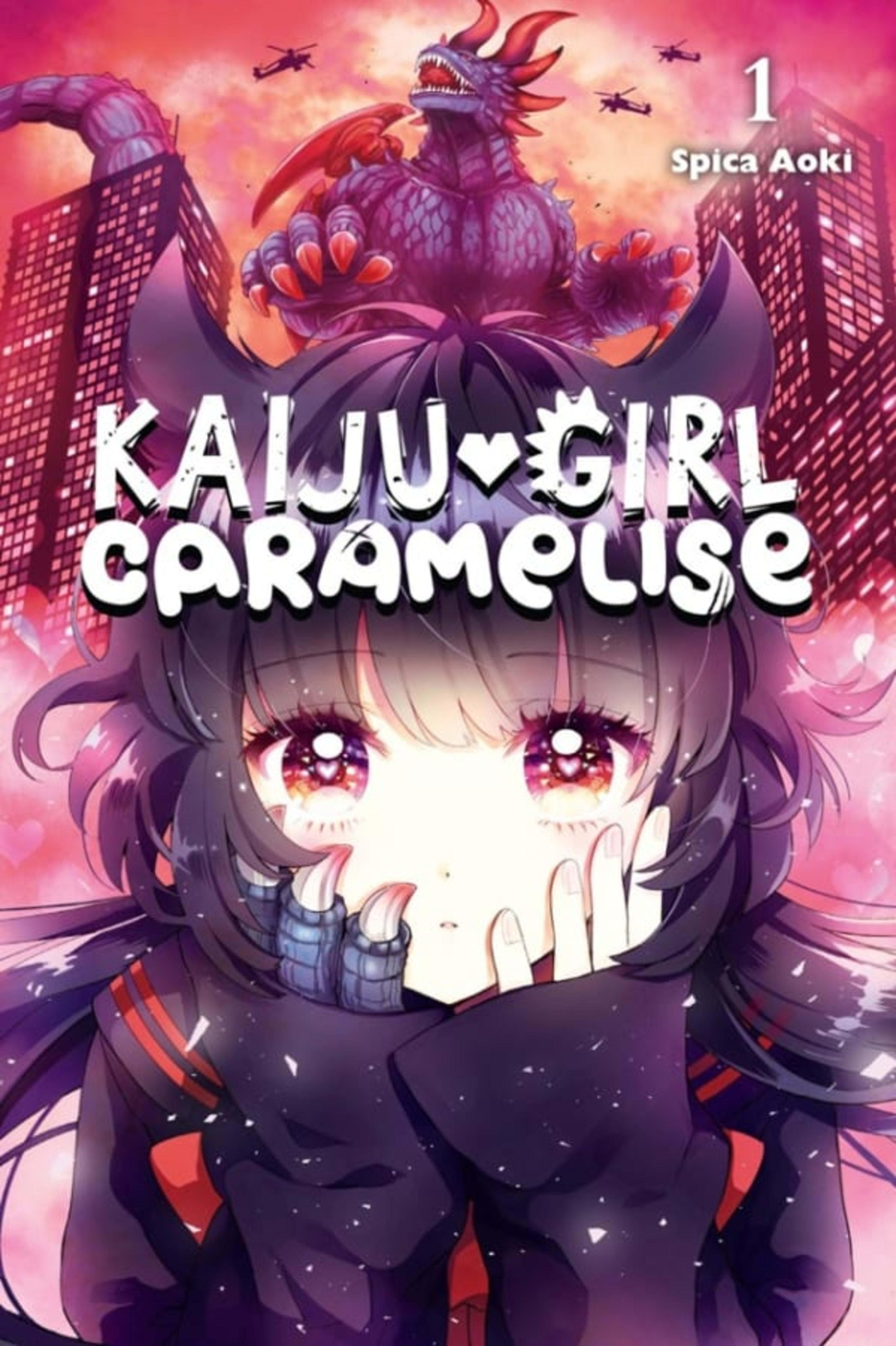 Kaiju Girl Caramelise cover — © Yen Press